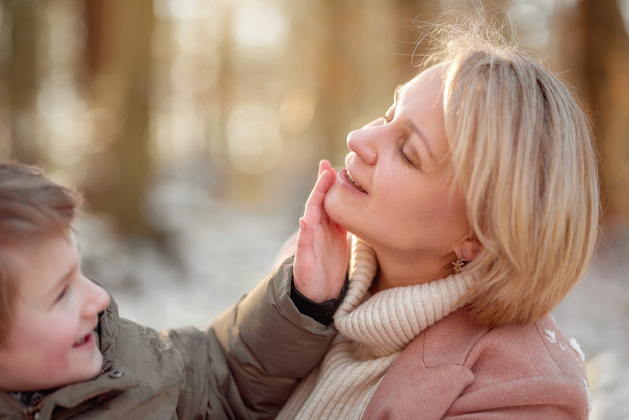 Einmal im Winter. Familienfotograf, Hochzeitsfotograf in Hamburg und Umgebung