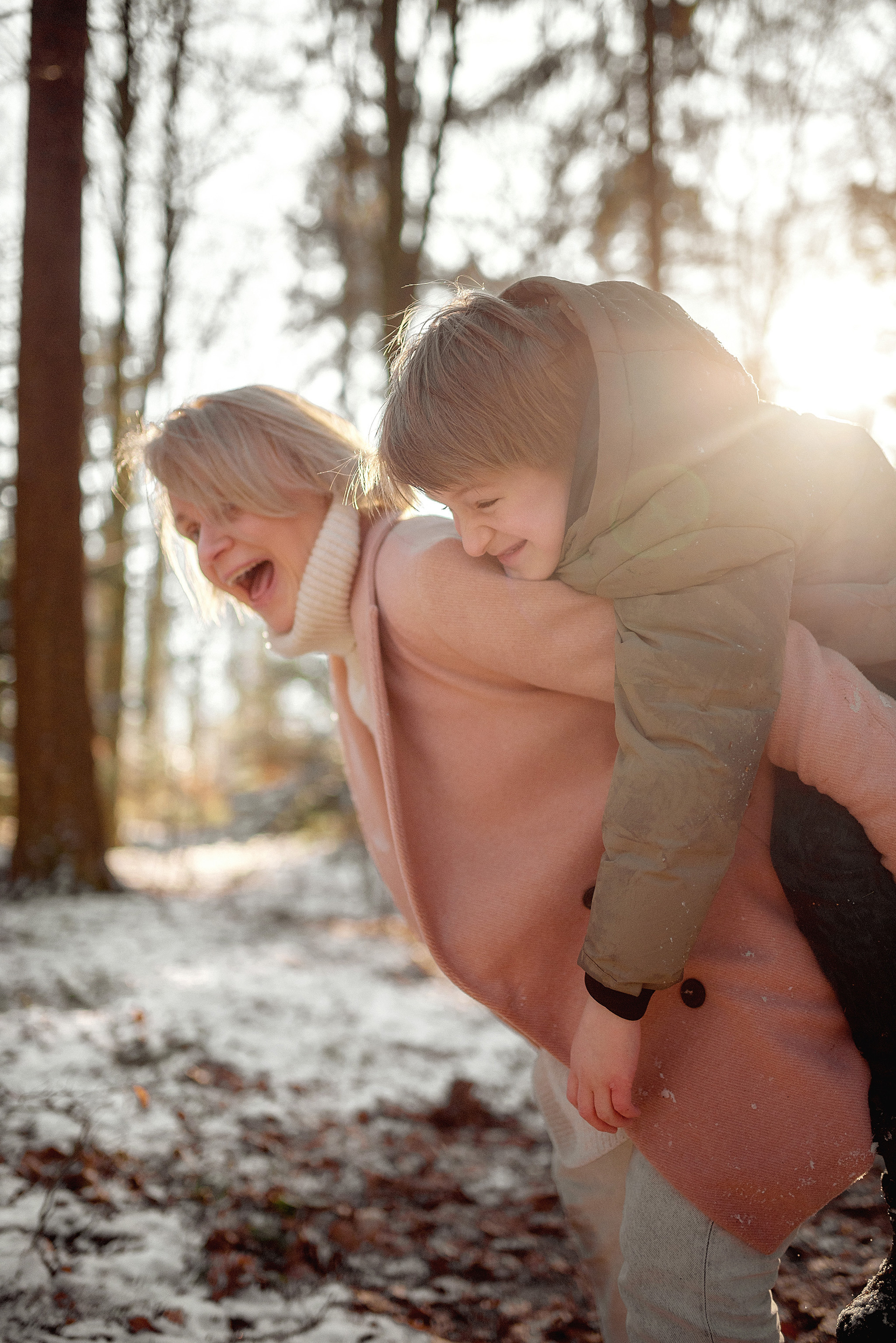 Einmal im Winter. Familienfotograf, Hochzeitsfotograf in Hamburg und Umgebung