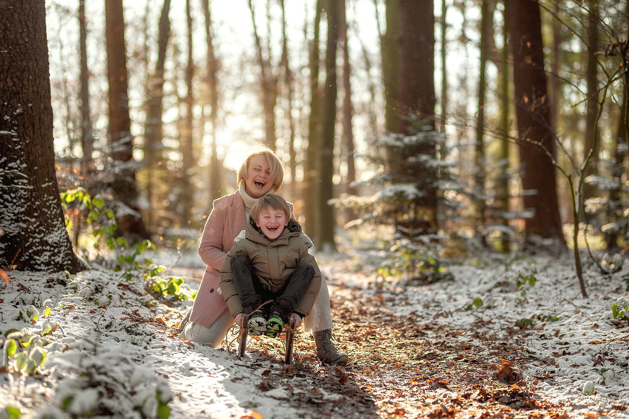 Einmal im Winter. Familienfotograf, Hochzeitsfotograf in Hamburg und Umgebung