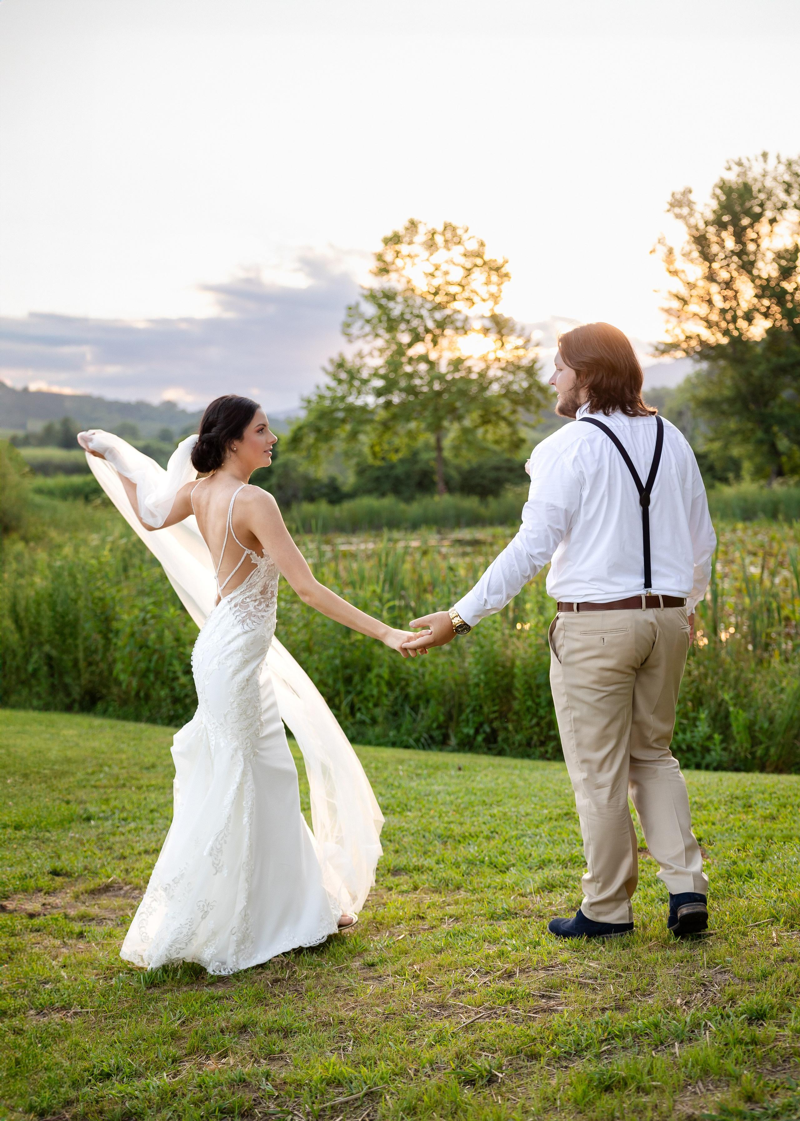 Jacob and Emma: A Wedding at Deerwoode Reserve, Brevard North Carolina. Wedding and portrait photography in Greenville SC