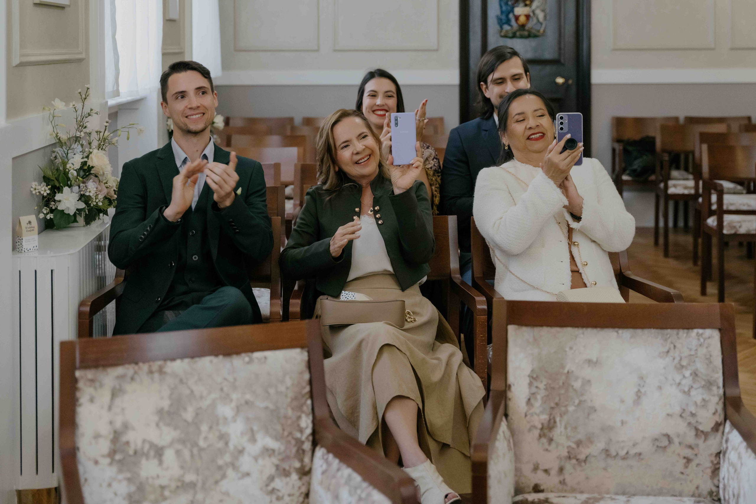 Chelsea Town Hall Wedding London | April Ceremony & The Ivy Reception. London Wedding Photographer | Engagement & Proposal Photography by Natasha Ferreira