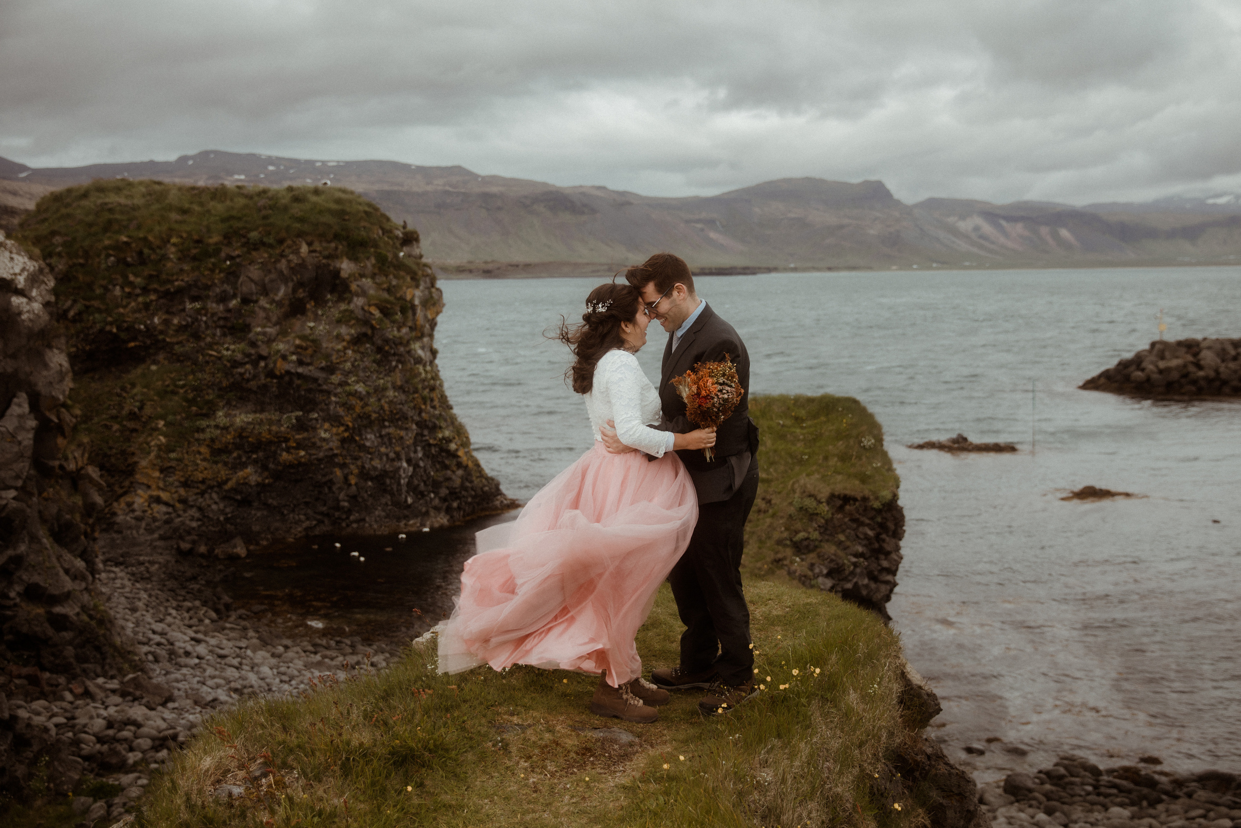 Pre-wedding session in Iceland. Iceland elopement photographer & videographer