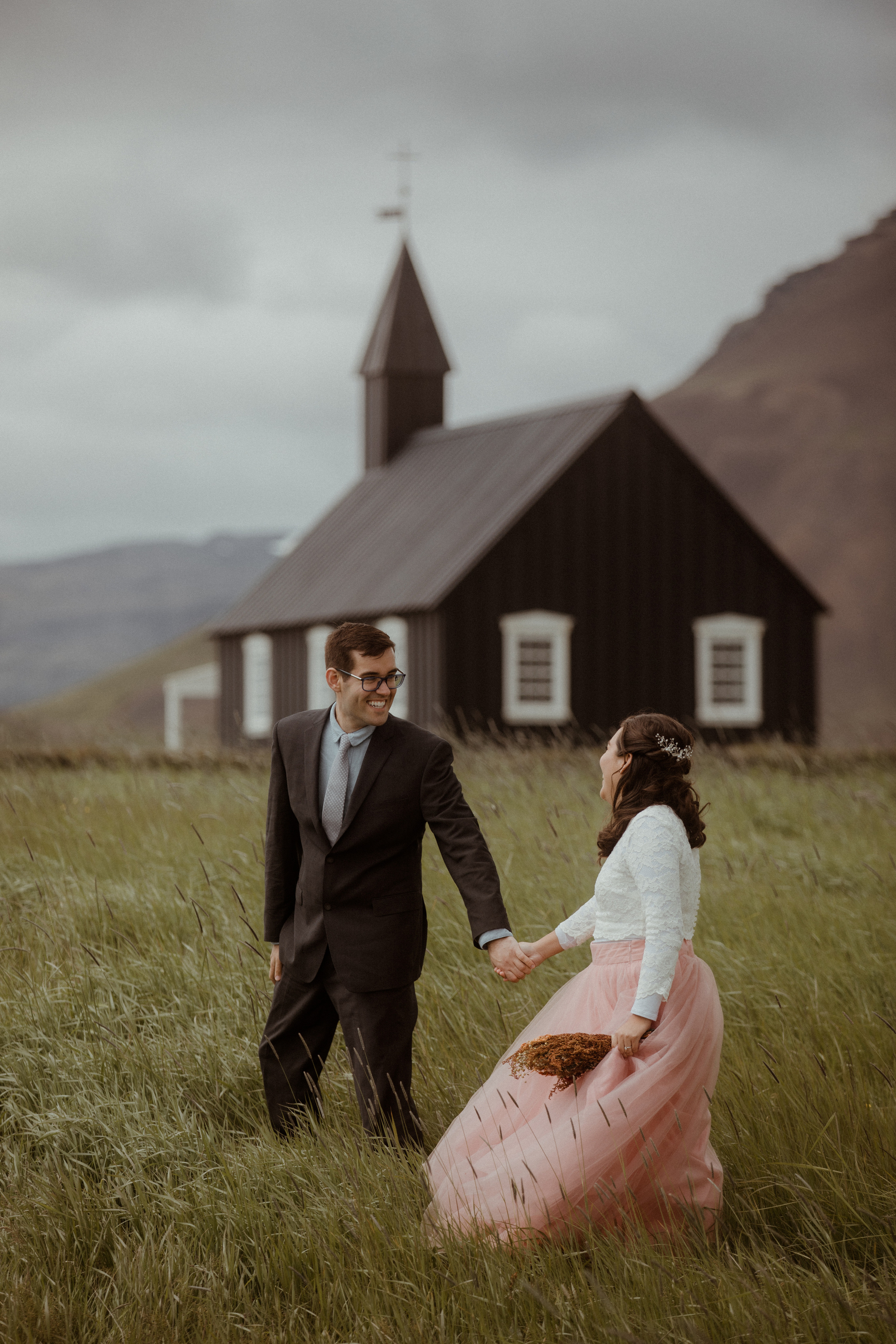 Pre-wedding session in Iceland. Iceland elopement photographer & videographer