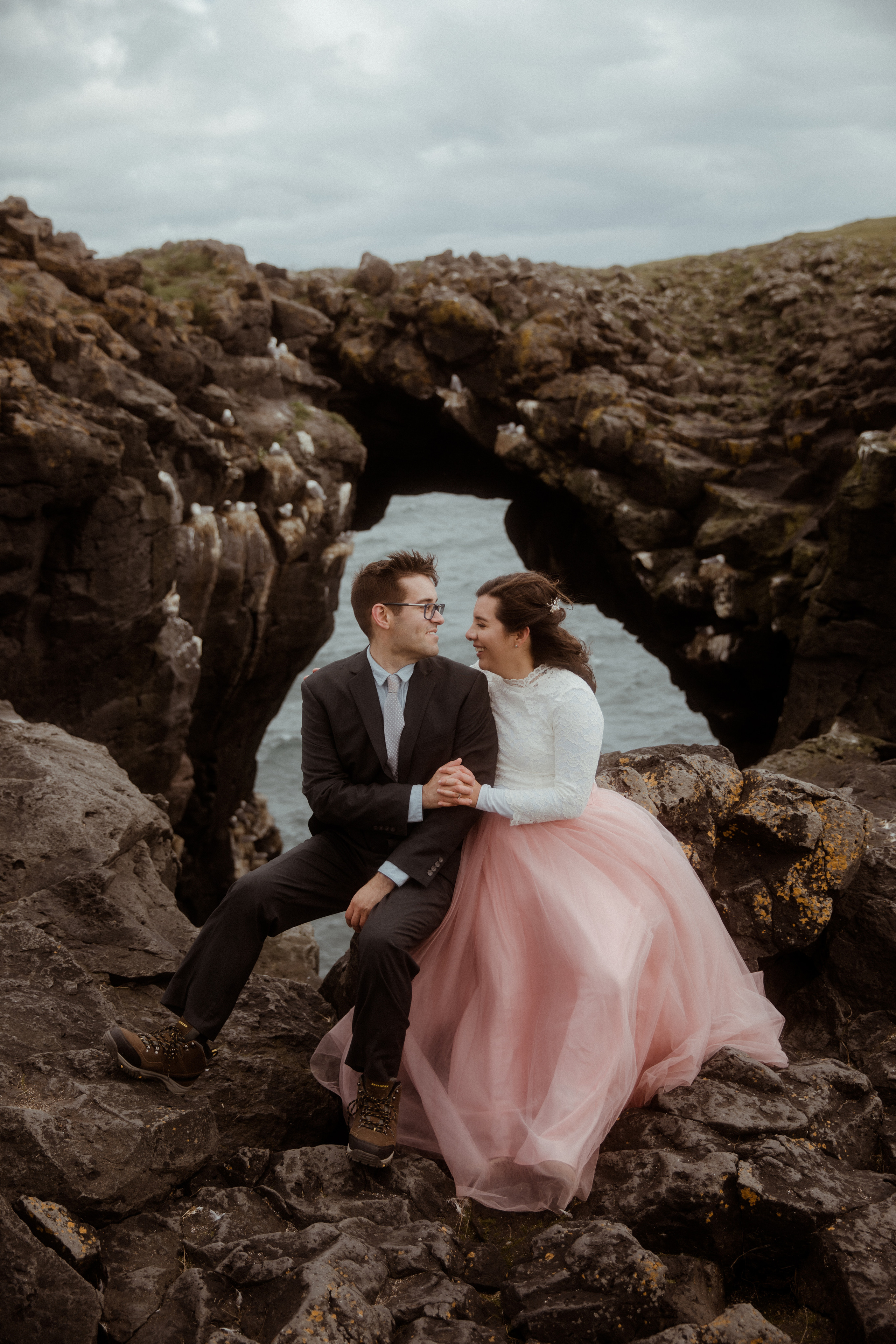 Pre-wedding session in Iceland. Iceland elopement photographer & videographer