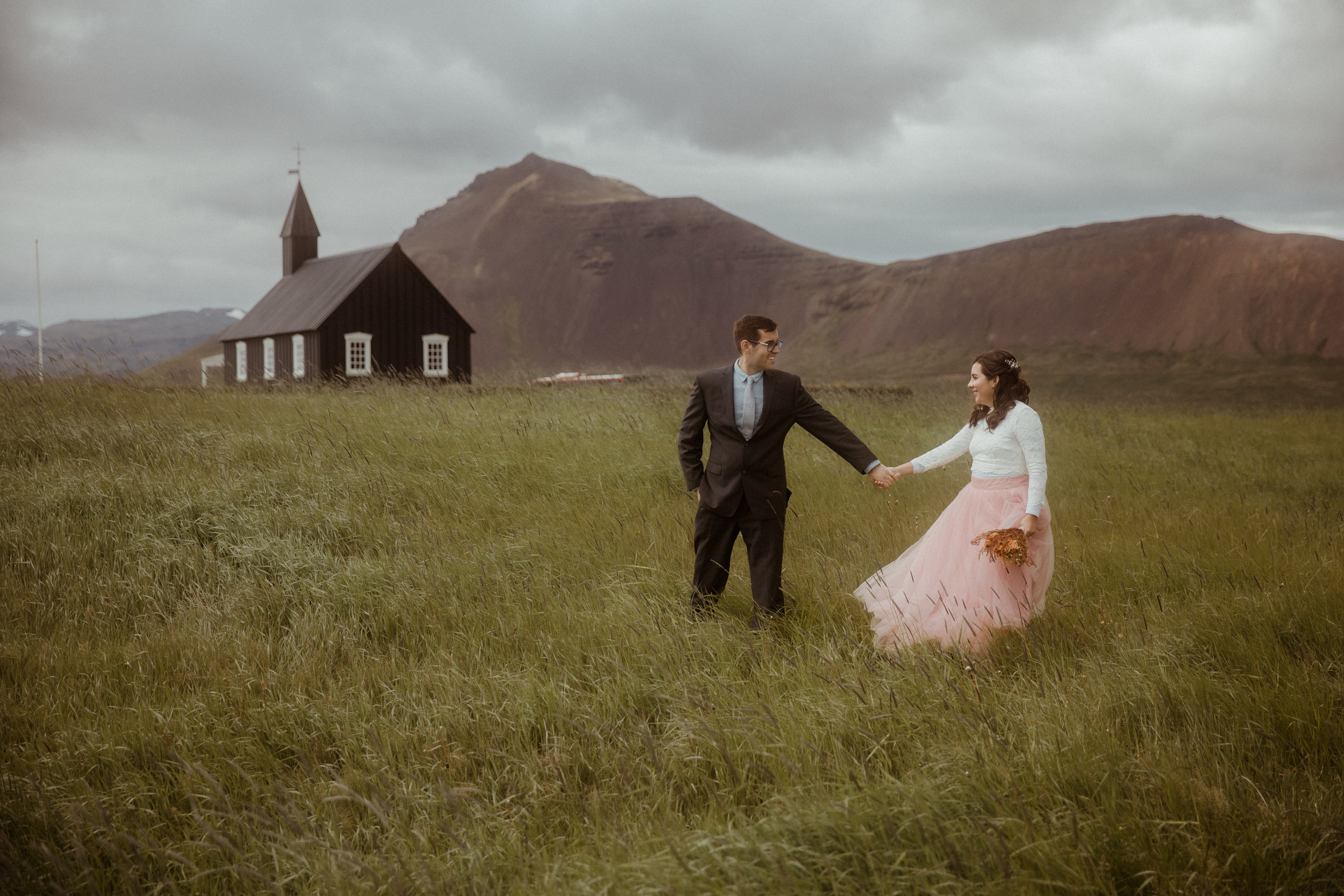 Pre-wedding session in Iceland. Iceland elopement photographer & videographer