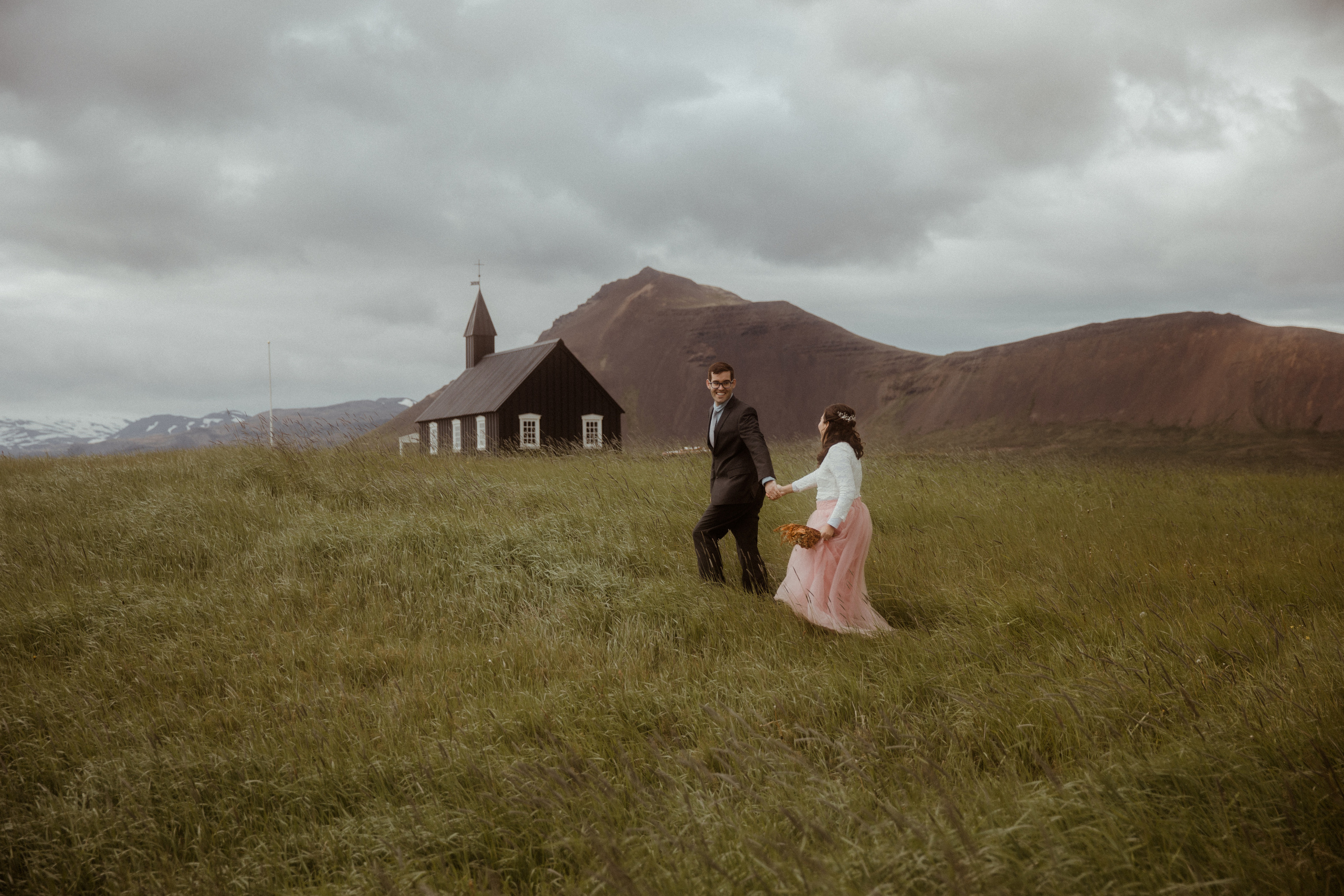 Pre-wedding session in Iceland. Iceland elopement photographer & videographer