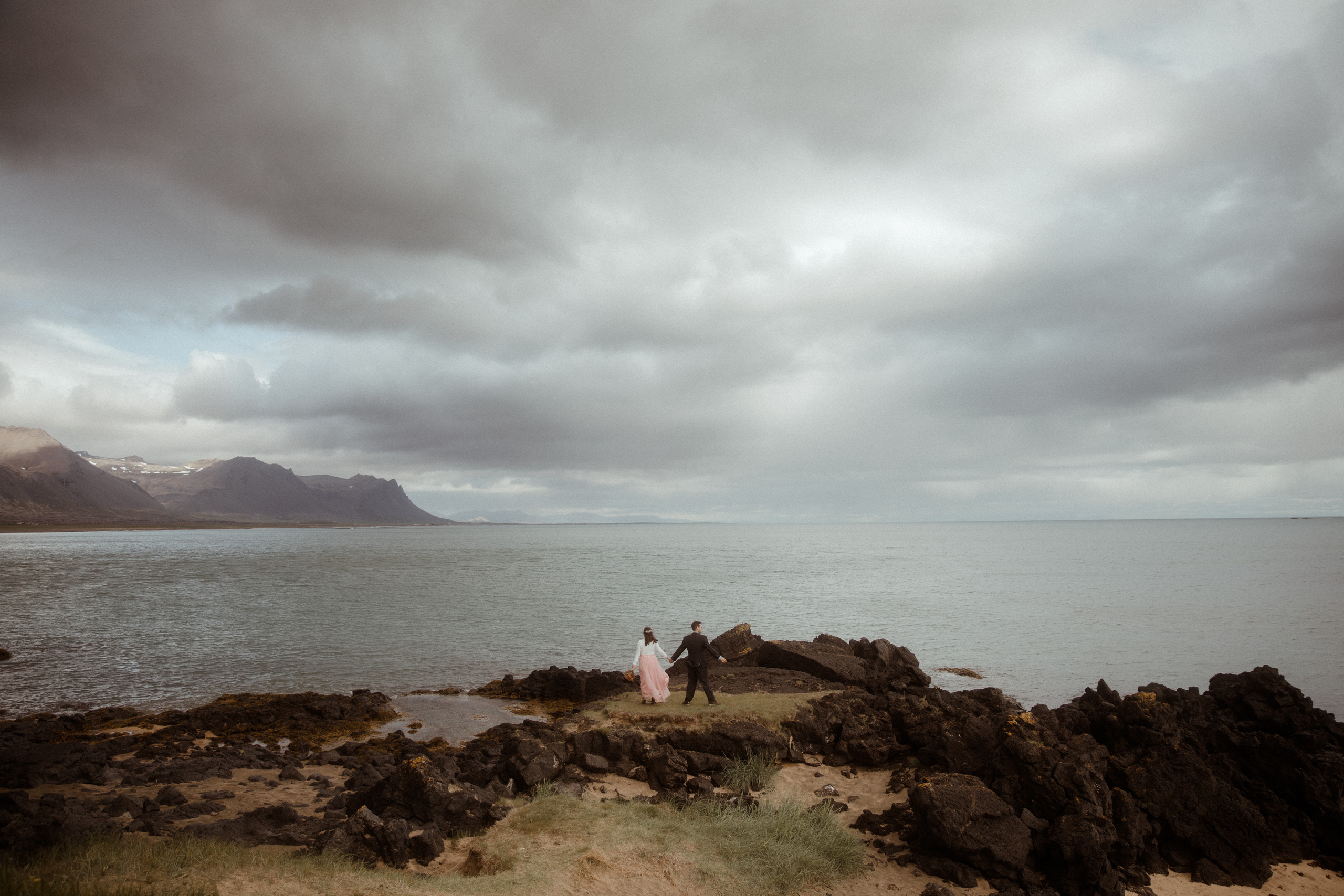 Pre-wedding session in Iceland. Iceland elopement photographer & videographer