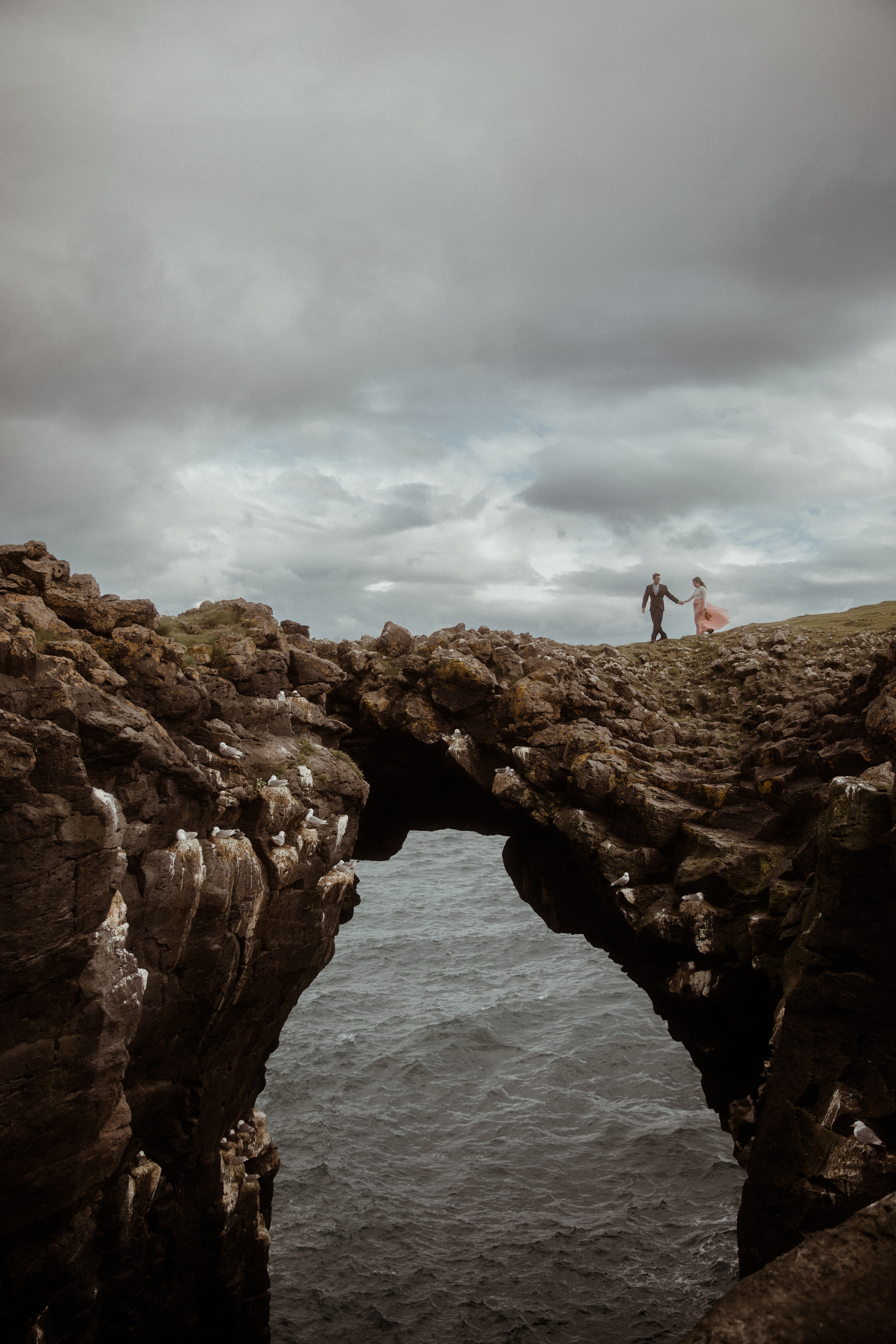Pre-wedding session in Iceland. Iceland elopement photographer & videographer