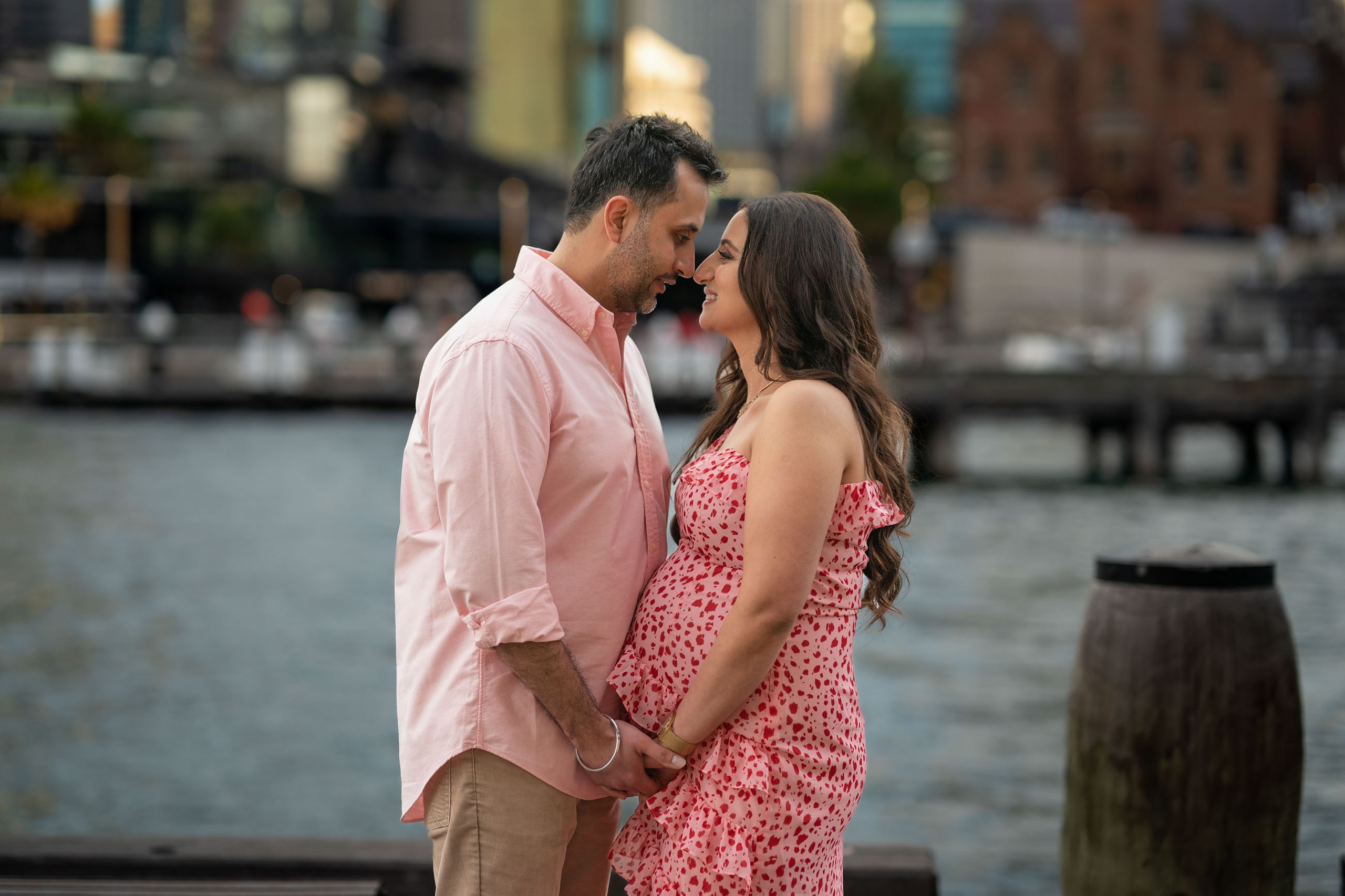 Maternity Photoshoot near Opera House and Harbour Bridge, Park Hyatt Sydney