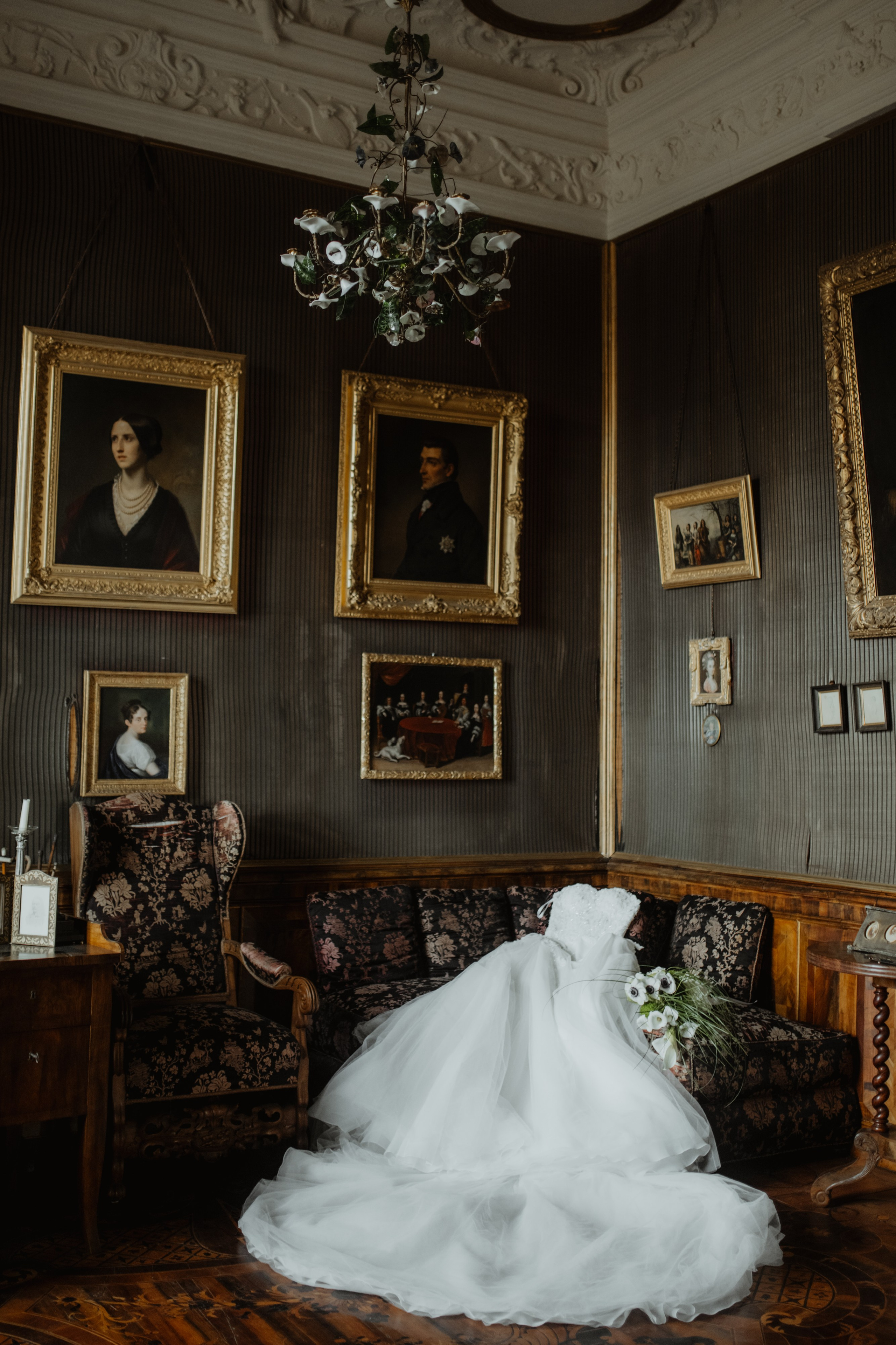 Brautkleid im Schloss Schillingsführst