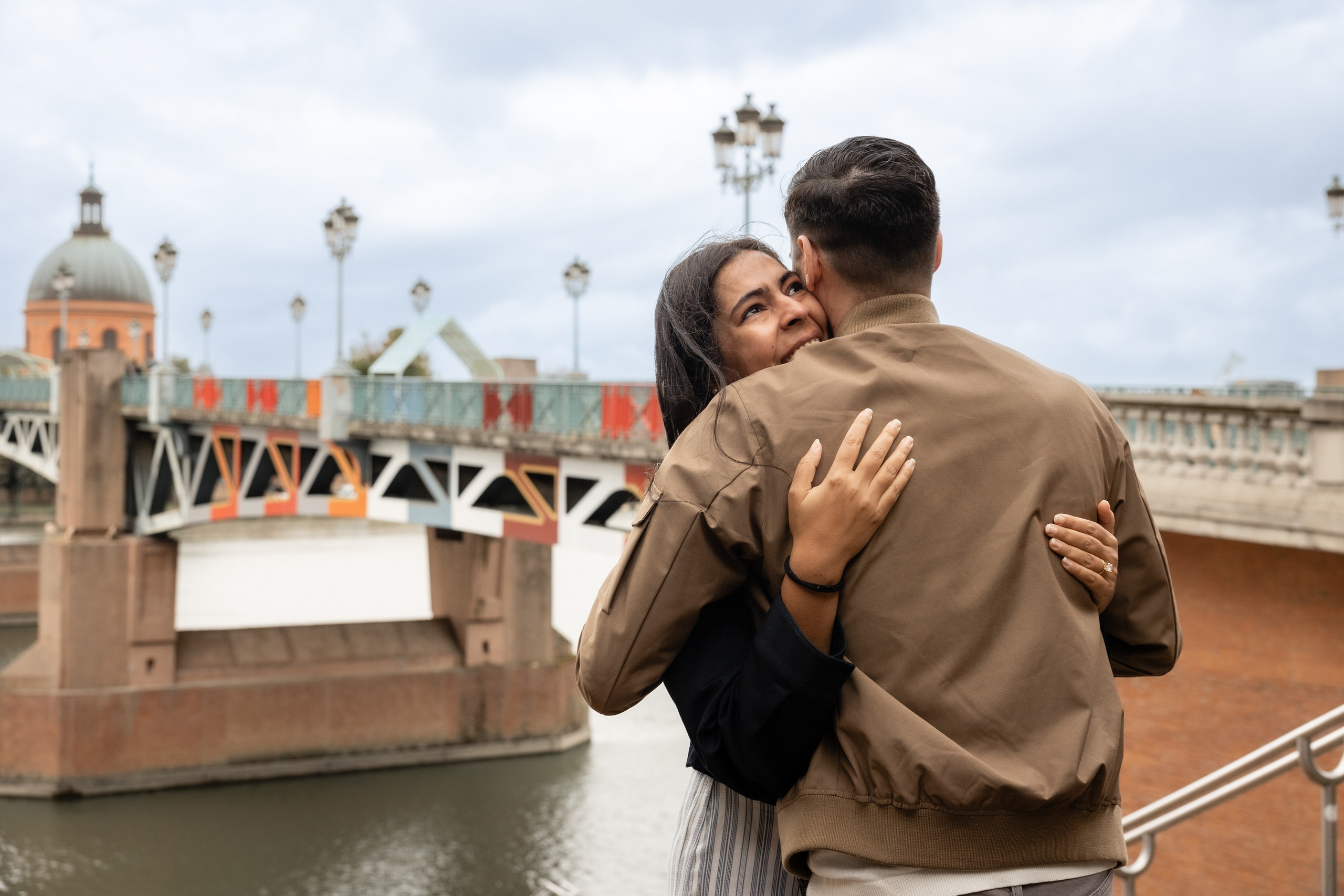 Surprise Proposal in Toulouse. Eugénie Smirnova — your photographer in Toulouse and southwest France