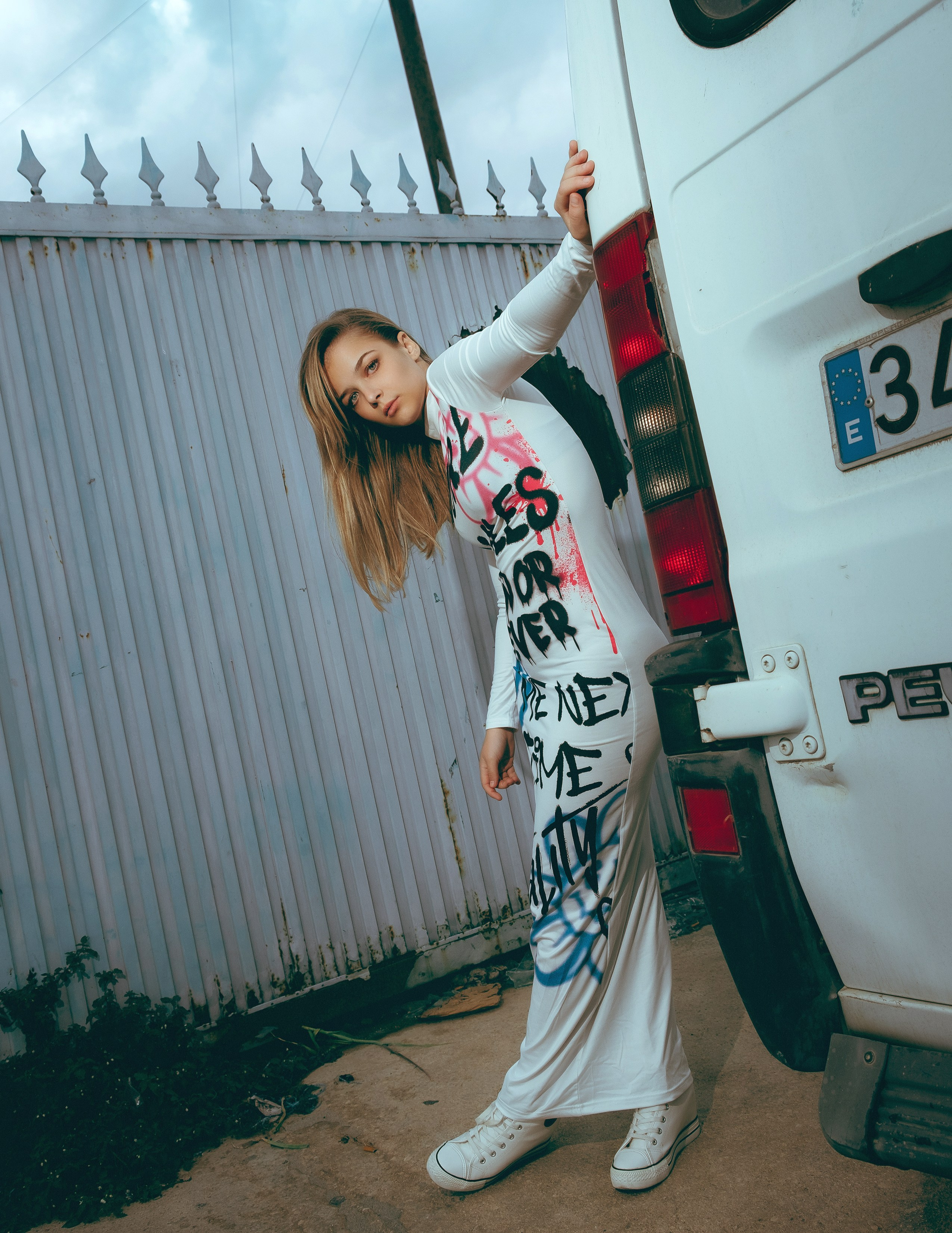 Portrait photography in the industrial zone of Torrevieja — Photographer Andrey Lukovnikov