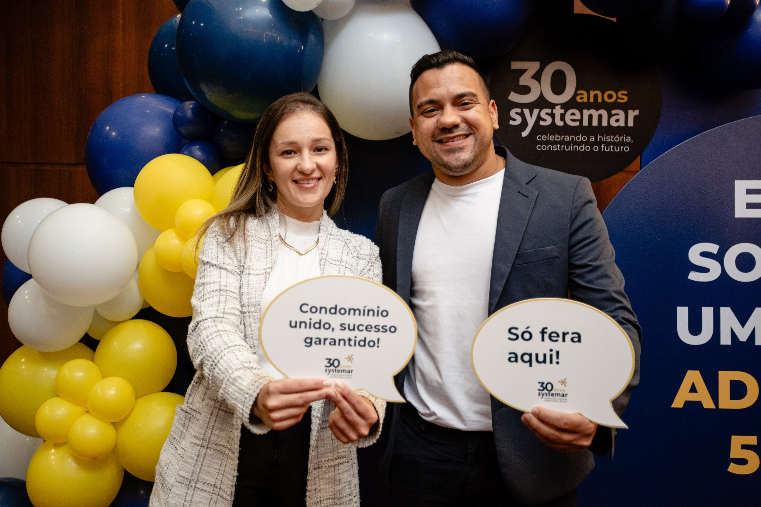 Fotografia de evento Corporativo de 30 Anos da Systemar em Balneário Camboriú — Santa Catarina