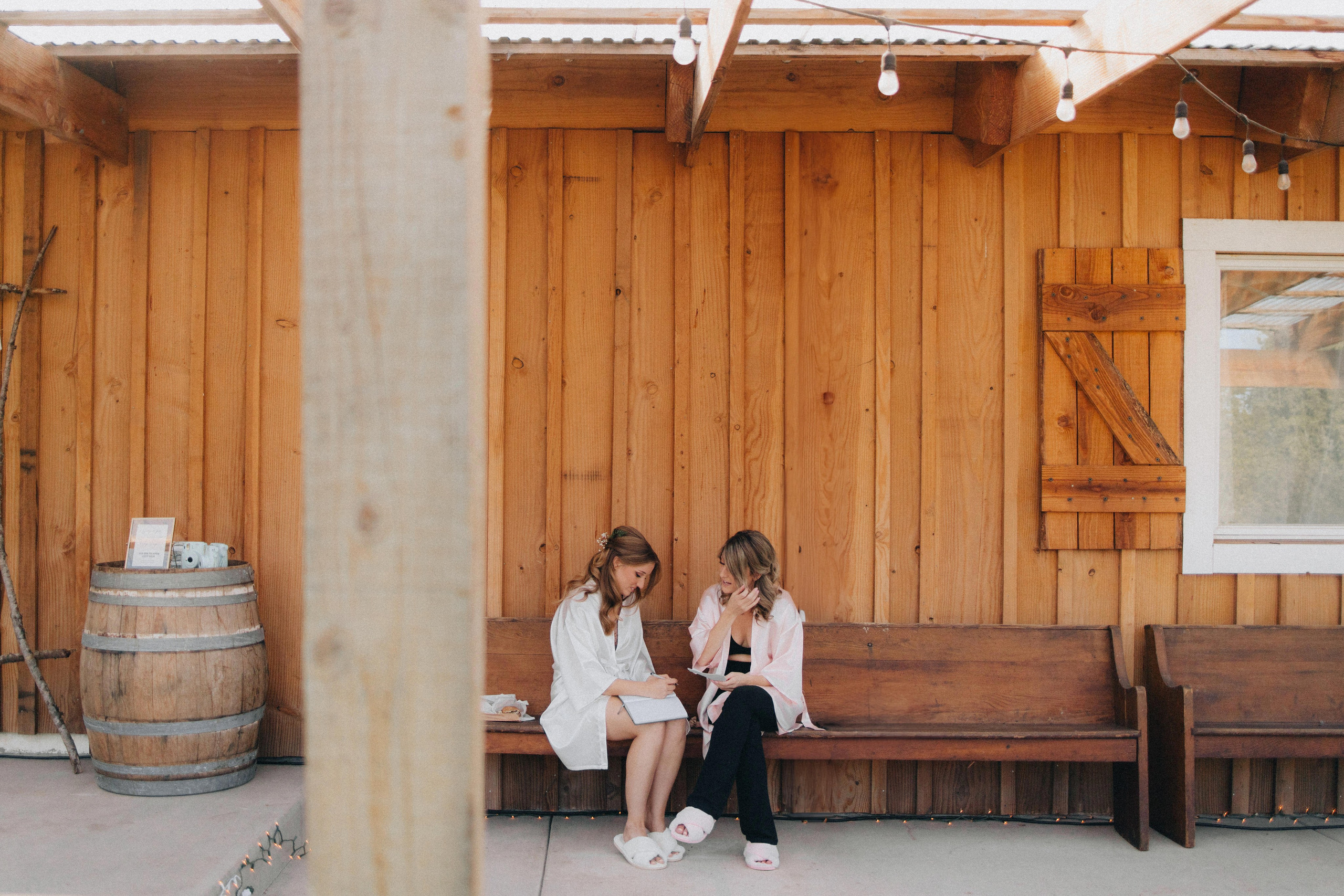 Jessie and Isaac on their wedding day in Portland, Oregon – a genuine moment of joy captured by photographer Georgy Shishkin in a romantic outdoor style, reflecting the charm of Portland & Seattle wedding photography.