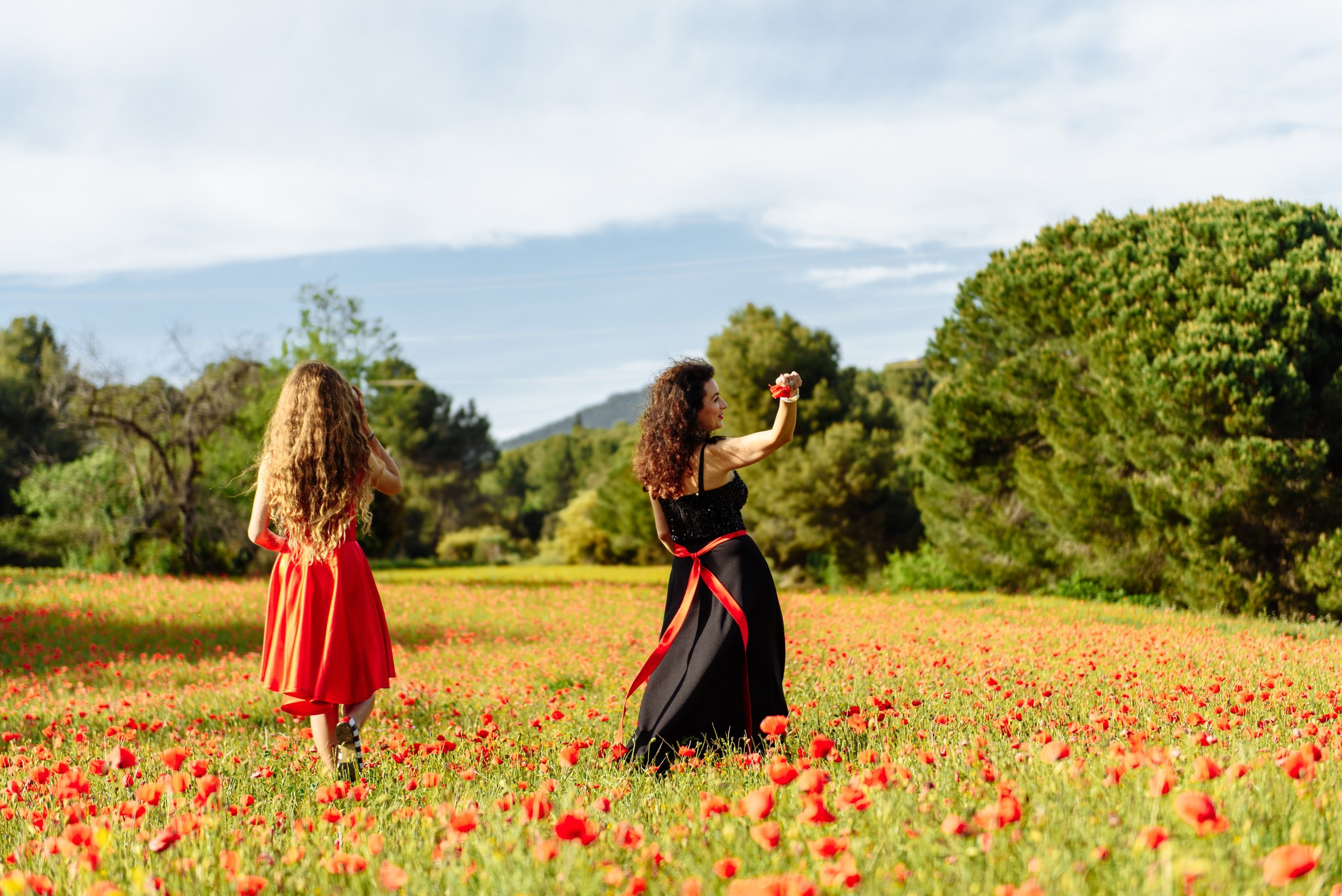 Amapolas Floreciendo. Фотограф Екатерина Гасанова — фотосессии в Барселоне