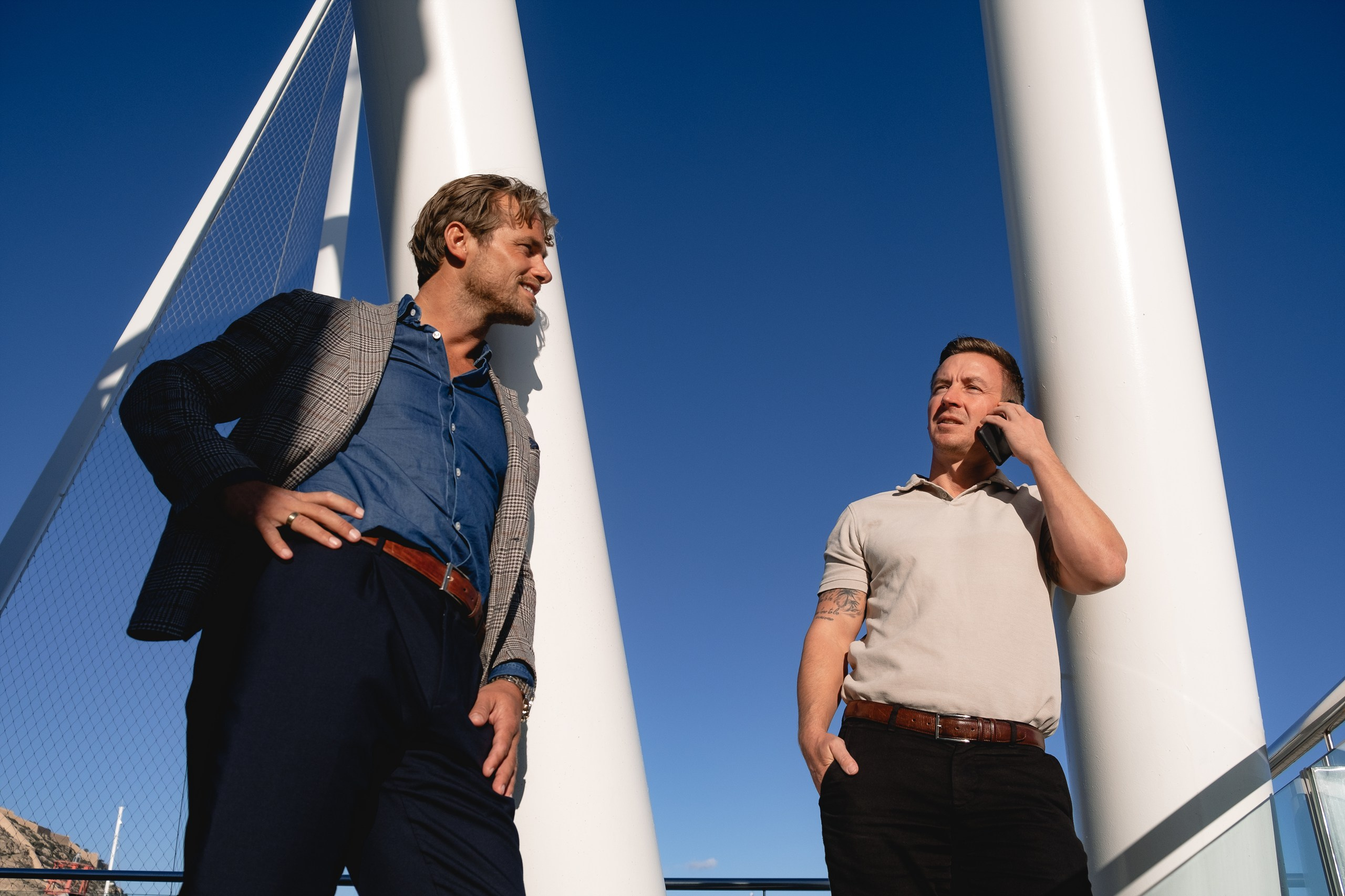 Business content photoshoot in Alicante for Norwegian Capital