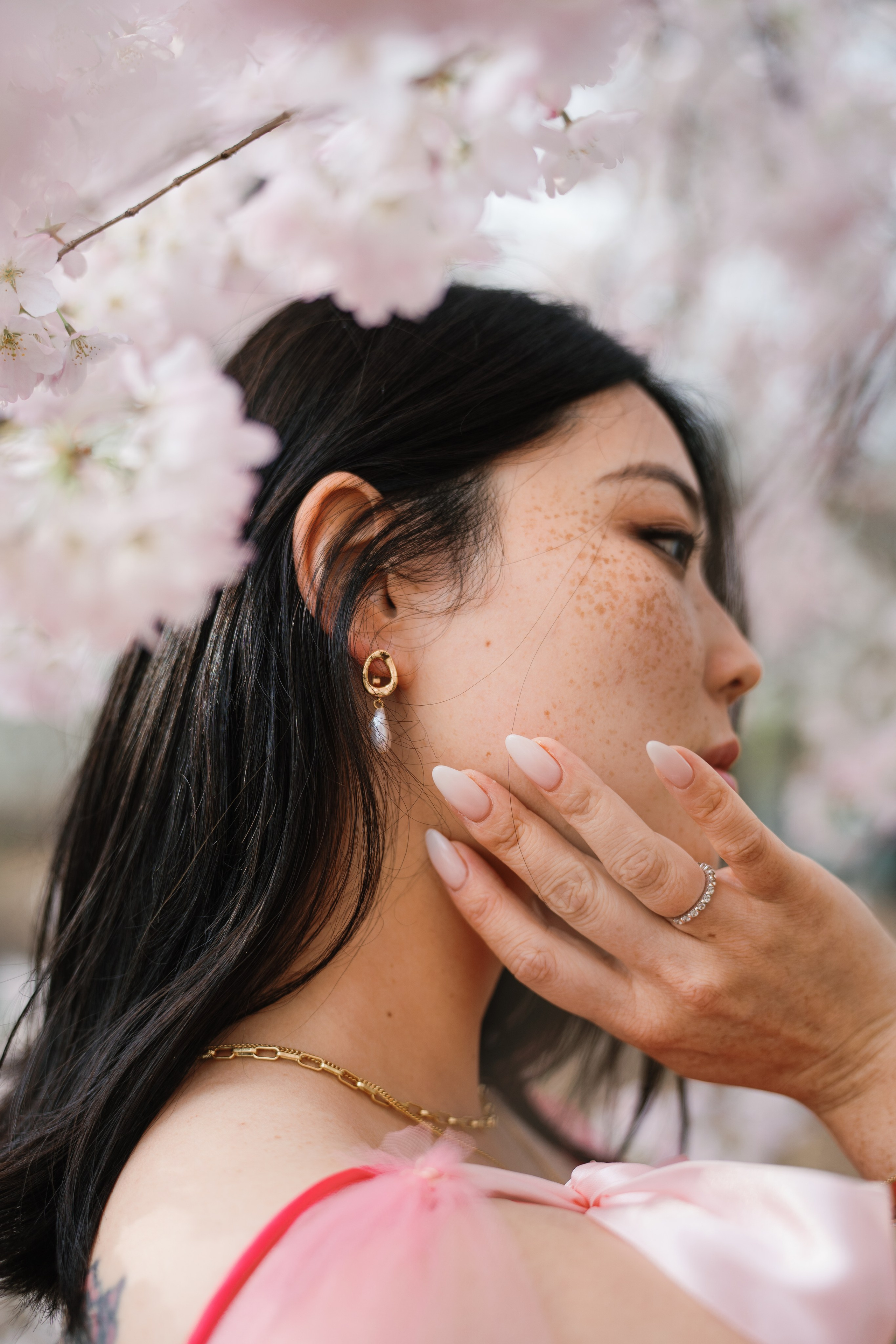 Sakura Photoshoot in New York. Photographer in New York Faery By Mary