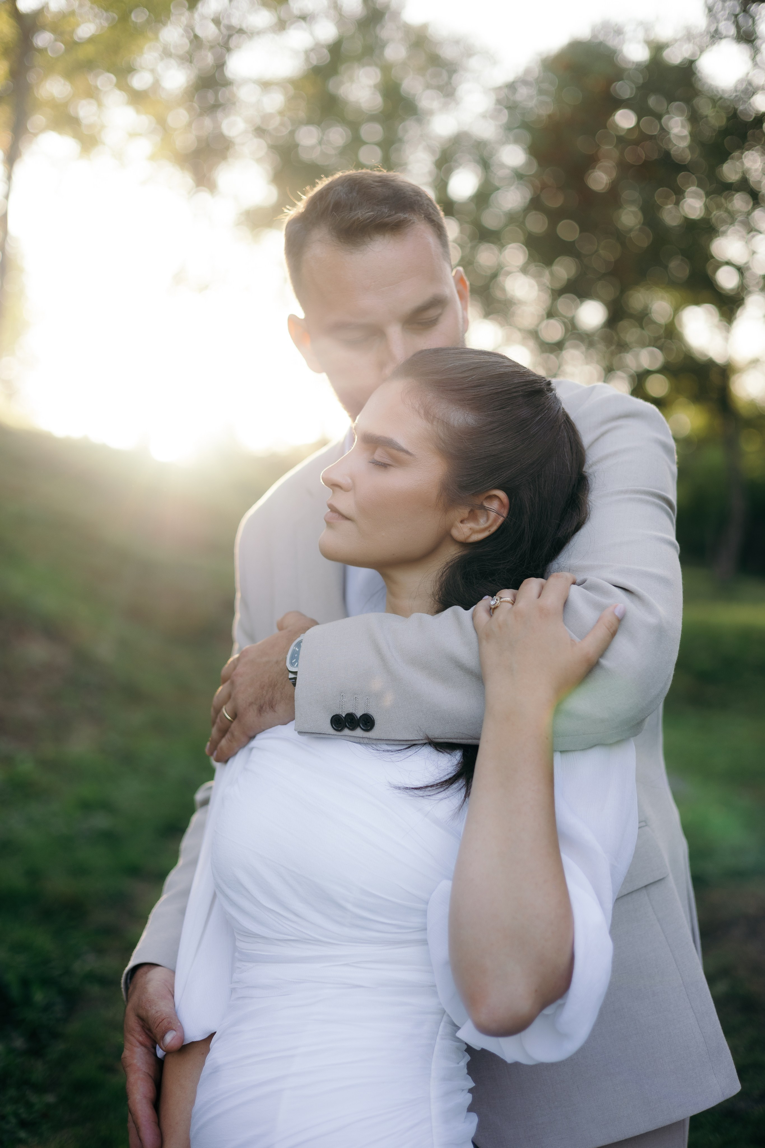 Ibtxhis and Keng elopement In italy — Isola del Garda