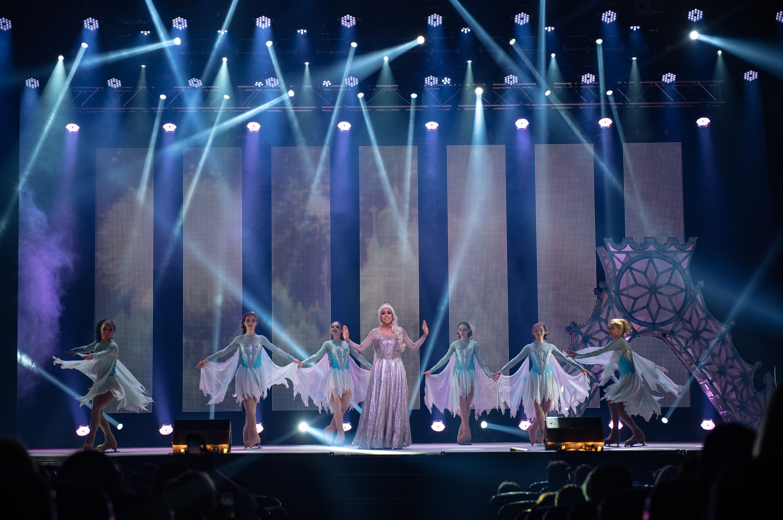 Magia Frozen en Teatro Victoria. Фотограф Екатерина Гасанова — фотосессии в Барселоне