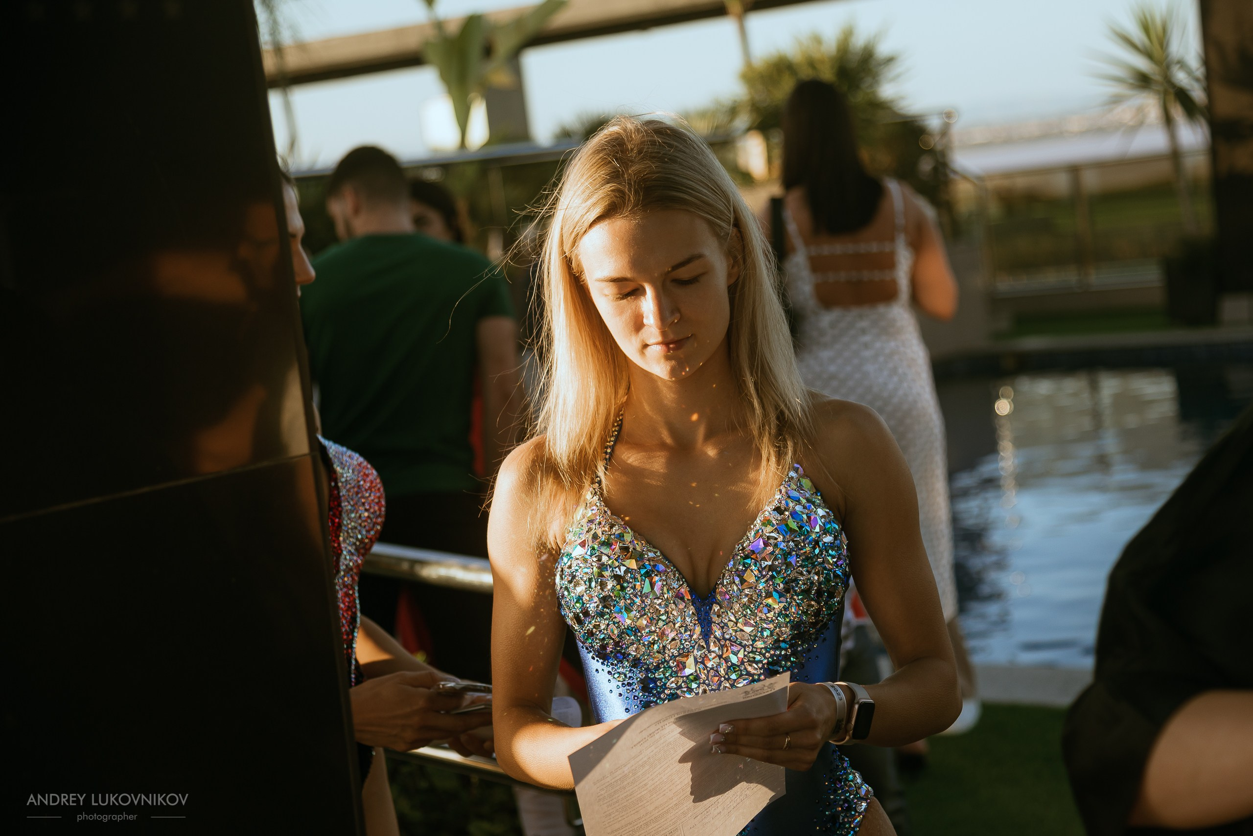 Photoshoot of the IFBB Miss Fit Model Europe 2024 registration in Torrevieja