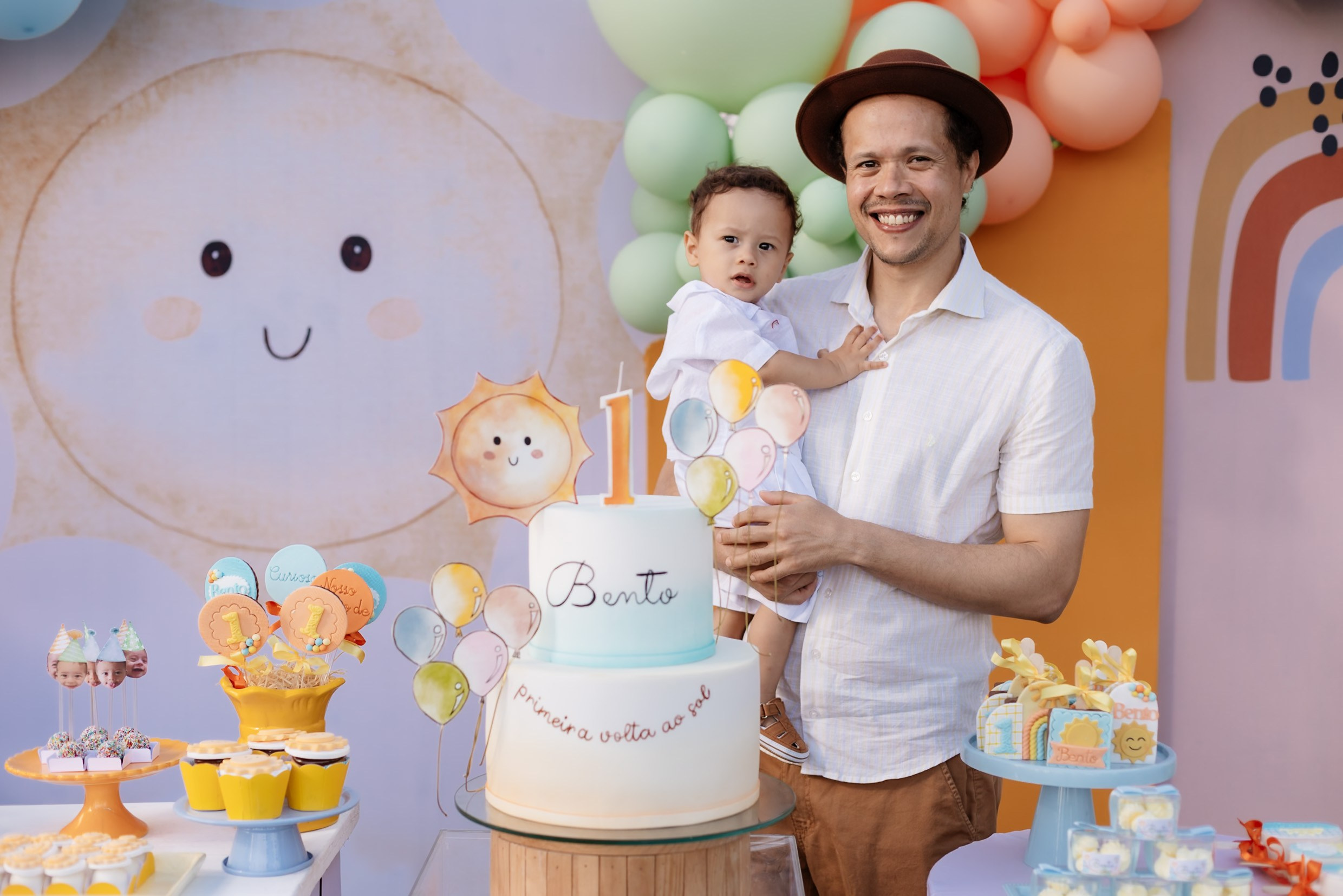 Bento 1 ano • Festa infantil em A Casa com Jardim | Fotografia de Família em Brasília e Recife. Fotógrafa em Brasília e Recife | Ensaios de família, gestante e festas infantis — Ize Fotografia