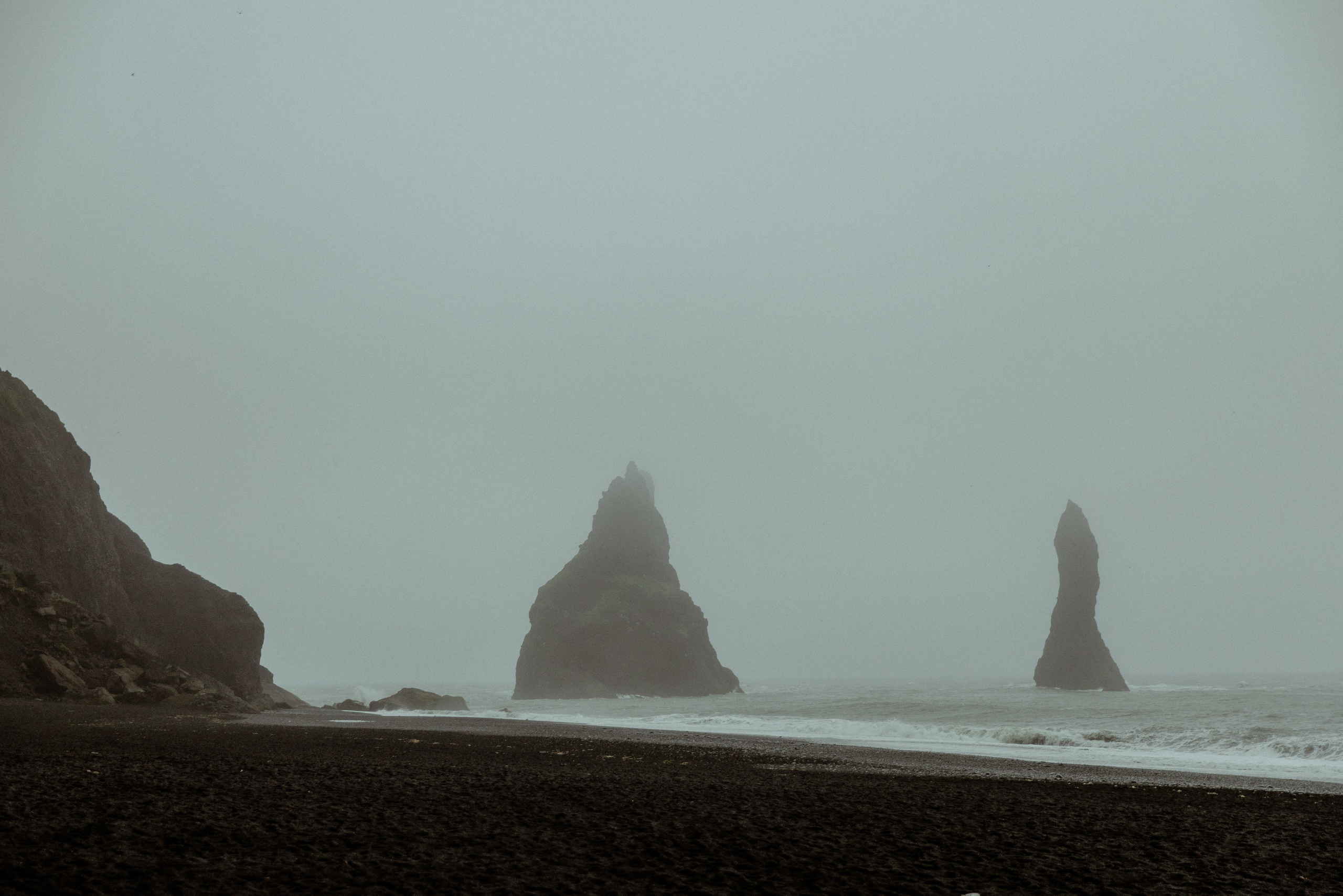 Iceland Elopement at Black Sand Beach. Iceland elopement photographer & videographer