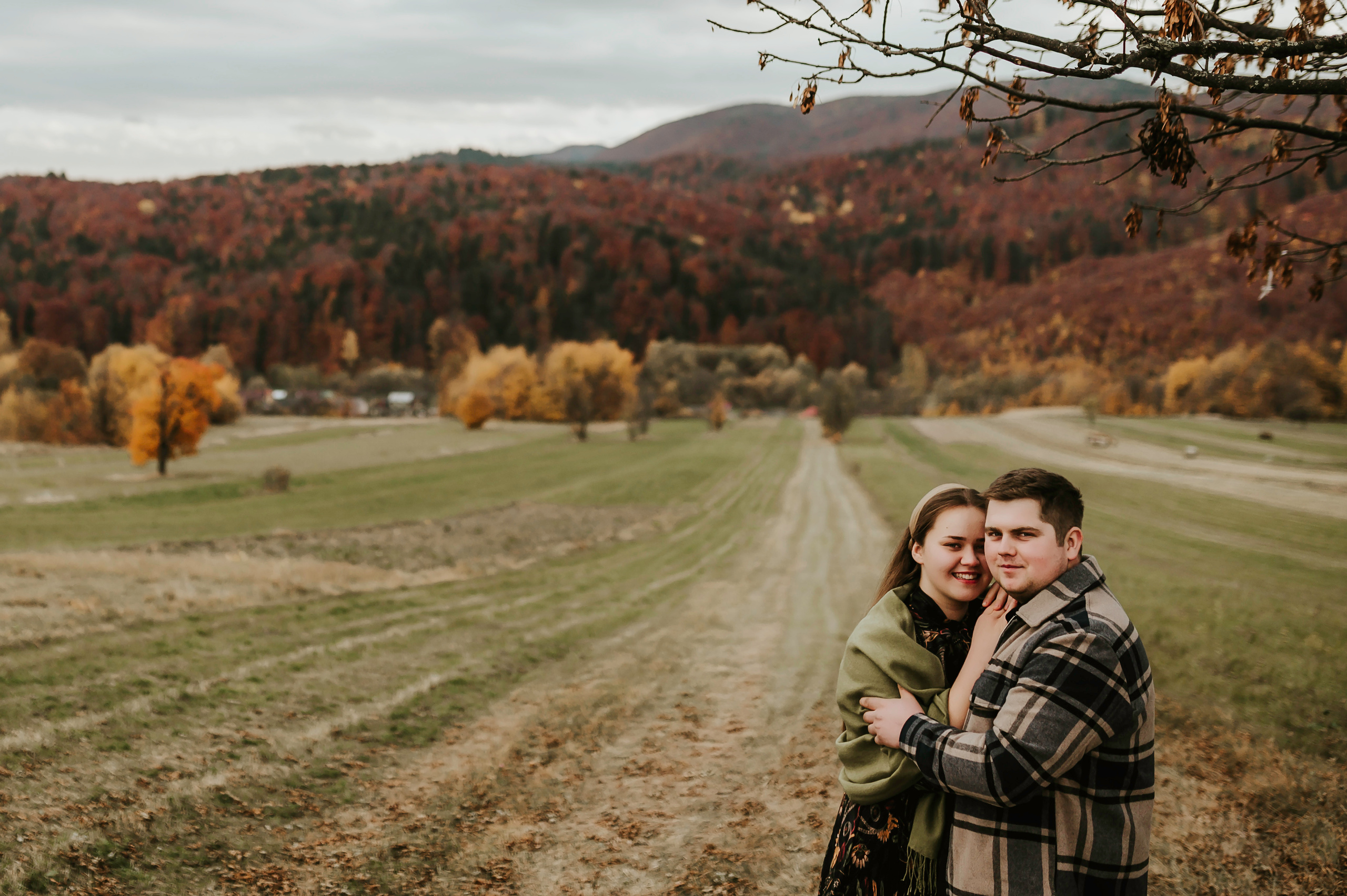 Sedinta foto de cuplu in Bucovina