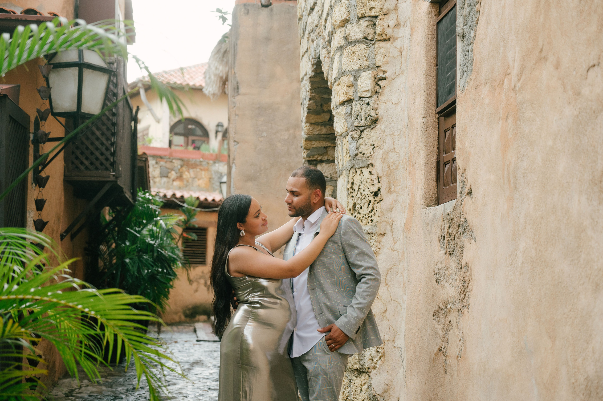 Cinthia and Jose at Altos de Chavon
