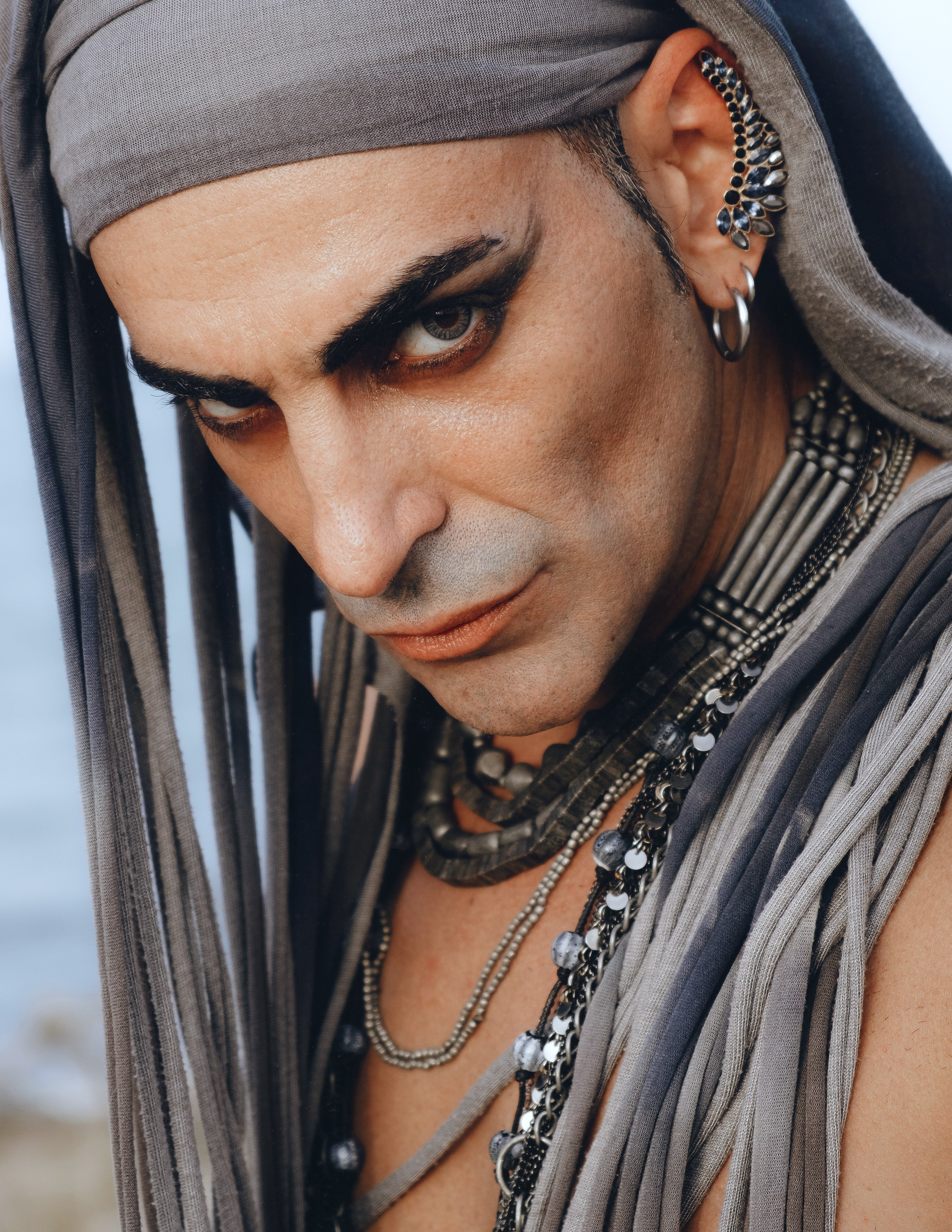 Портфолио-фотосессия в дюнах Аликанте — креативные образы и уникальные наряды от дизайнера — Фотограф Андрей Луковников