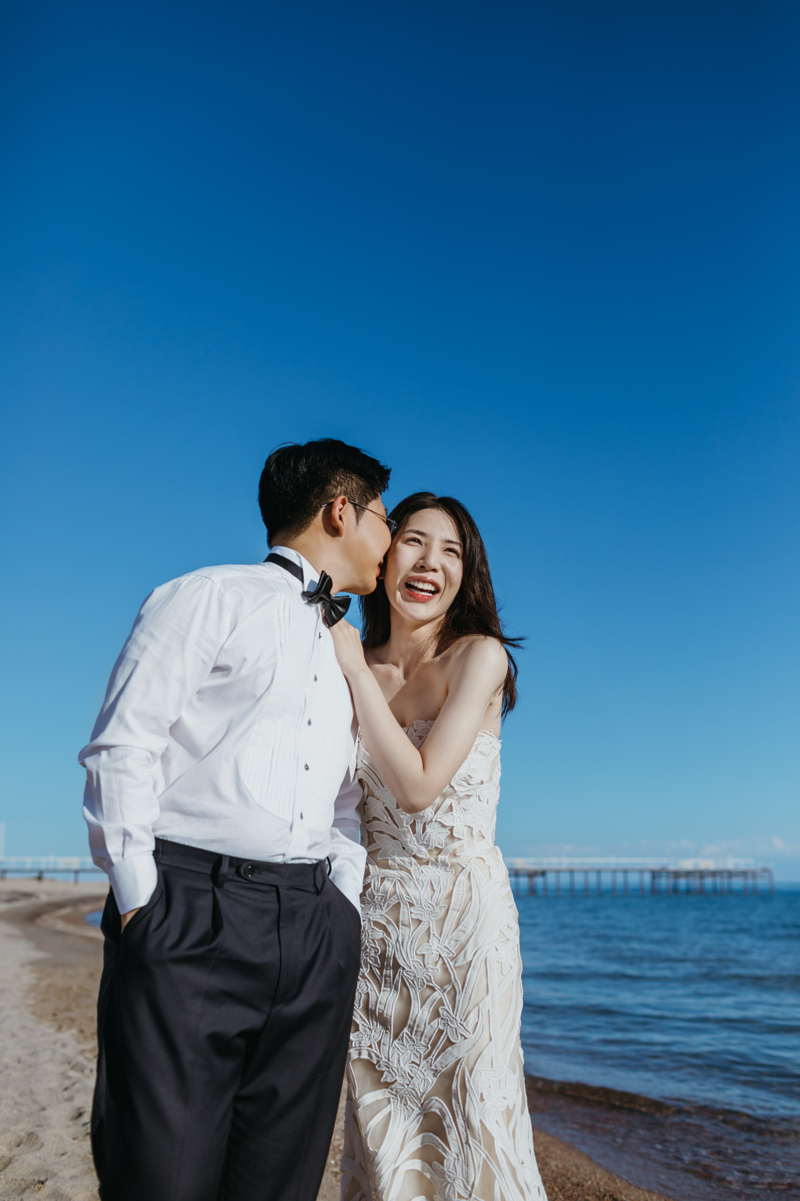 Чесан и Лиса (South Korea) — свадебная фотосессия на Иссык-Куле, пансионат “Каприз” | Chisun & Lisa — Issyk-Kul Lake wedding photos, Capriz. Фотограф в Бишкеке Оксана Шувалова