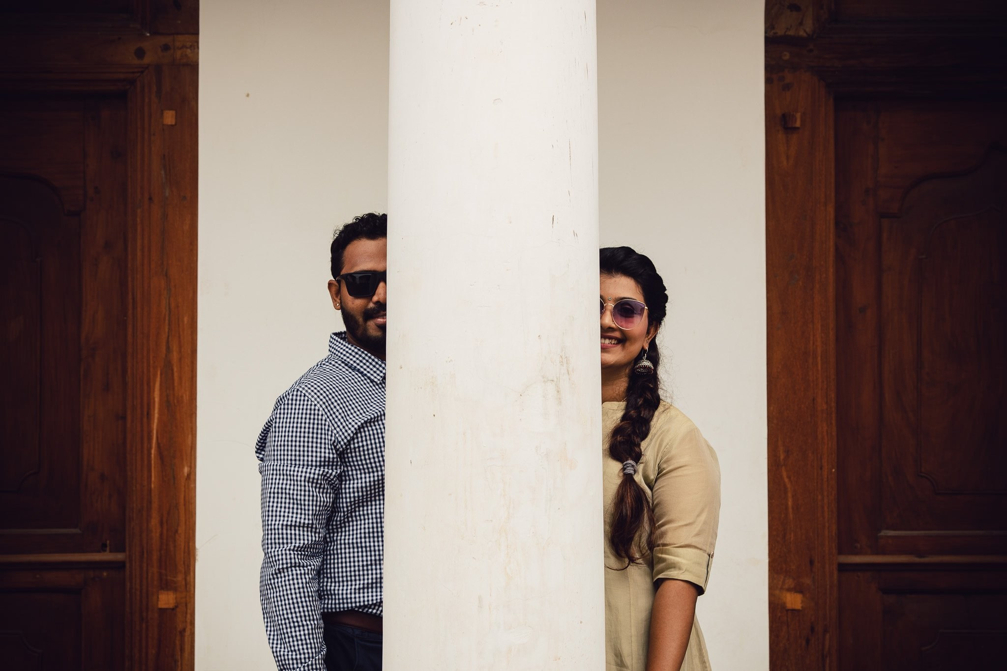 Pre wedding couple portraits at Galle, Sri Lanka