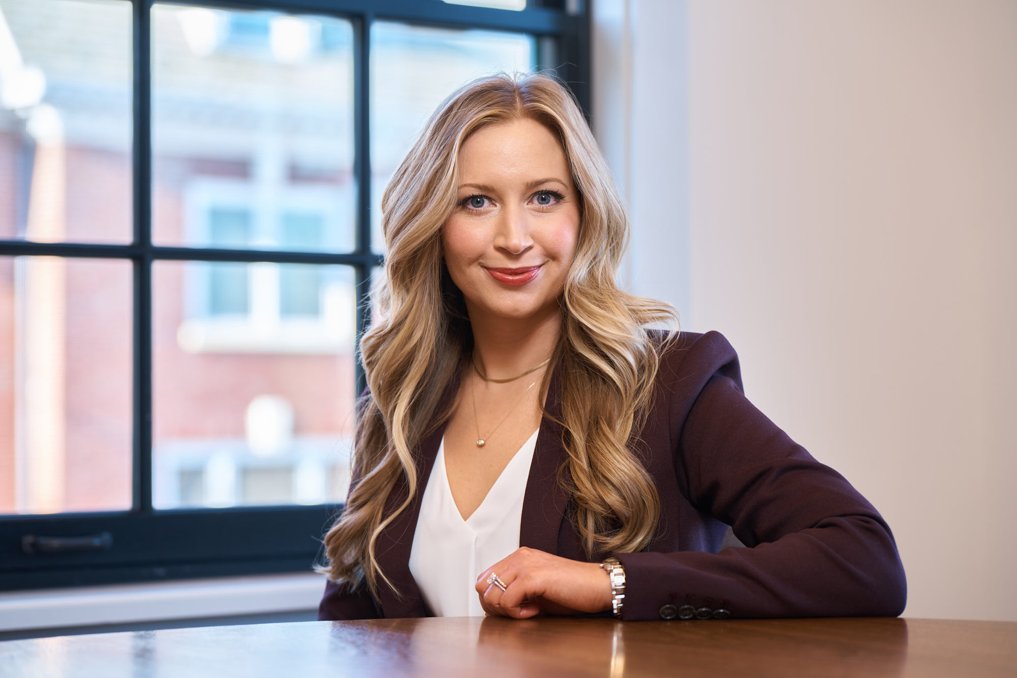 Headshot of TV Producer Erica Wright in her office in Northen NJ