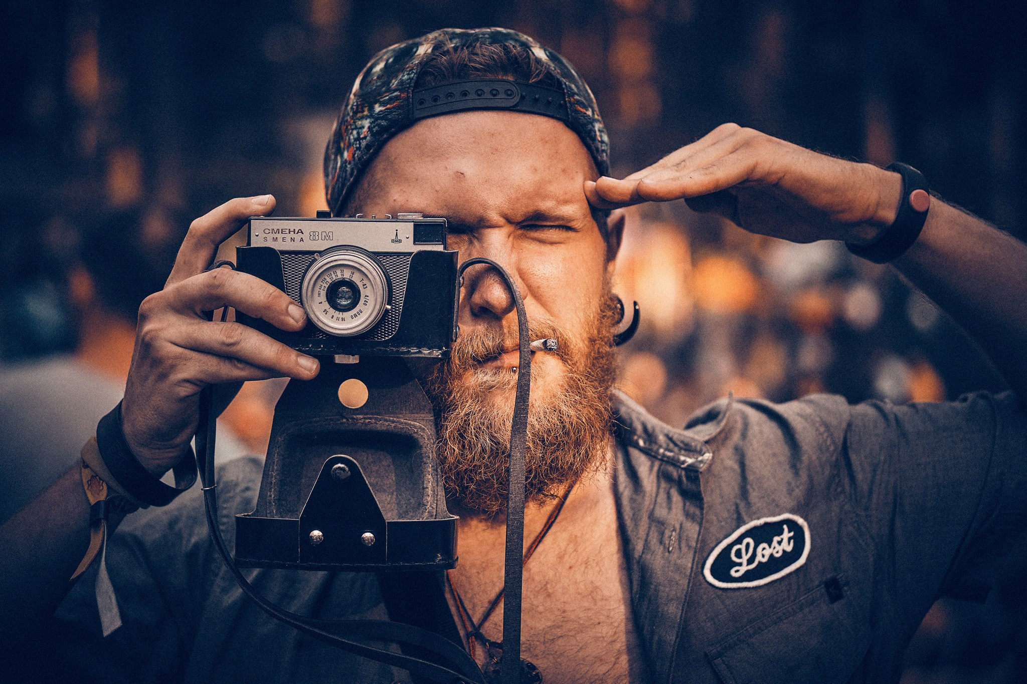 Portrety Ludzi, zrobione na Festiwalach Świadomościowych i Muzycznych: Dharma, ZIELONE KRĘGI, Wibracje, FRUŃ, Organic, Turkusowa Wyspa. Andriej Szypilow - Fotografia & Wideografia