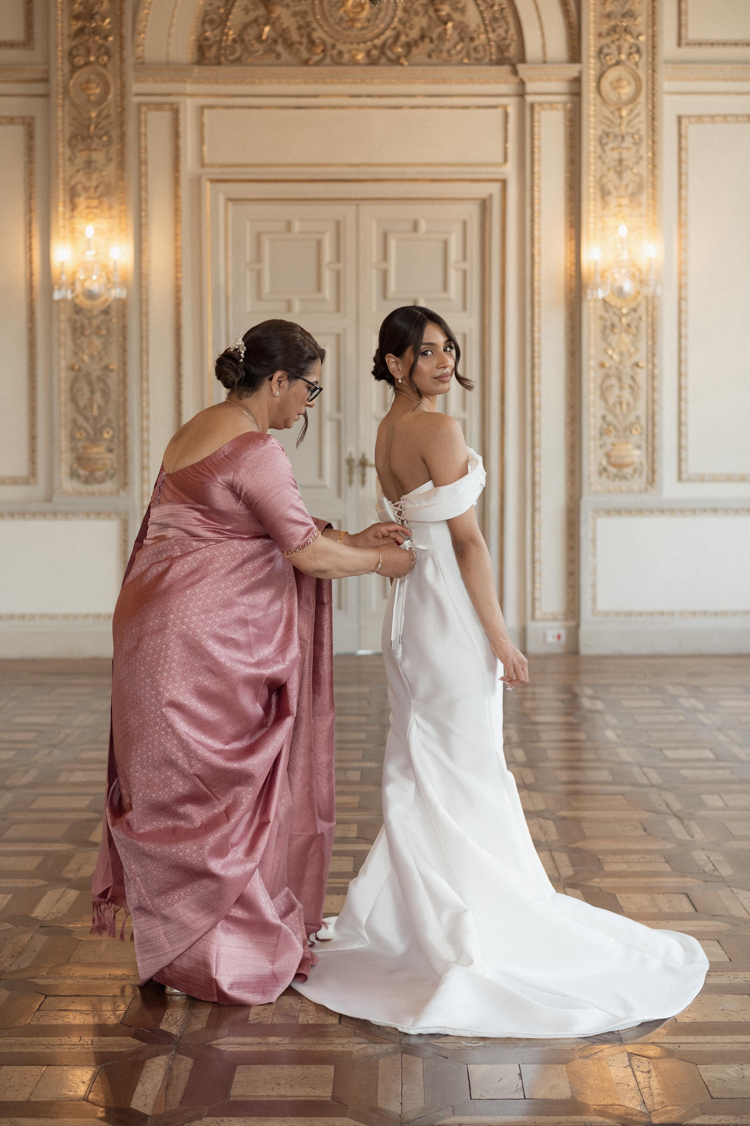 Meghna and her mother