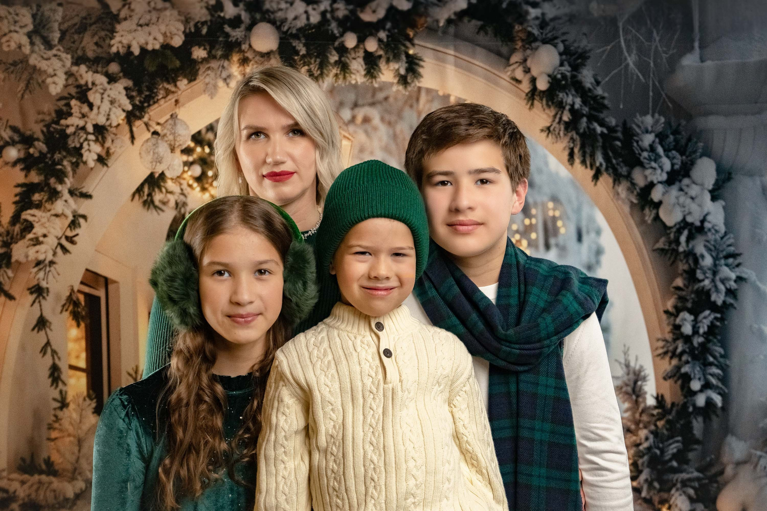 Christmas photoshoots in Houston. Photographer Irina Kozhemyakina. Houston