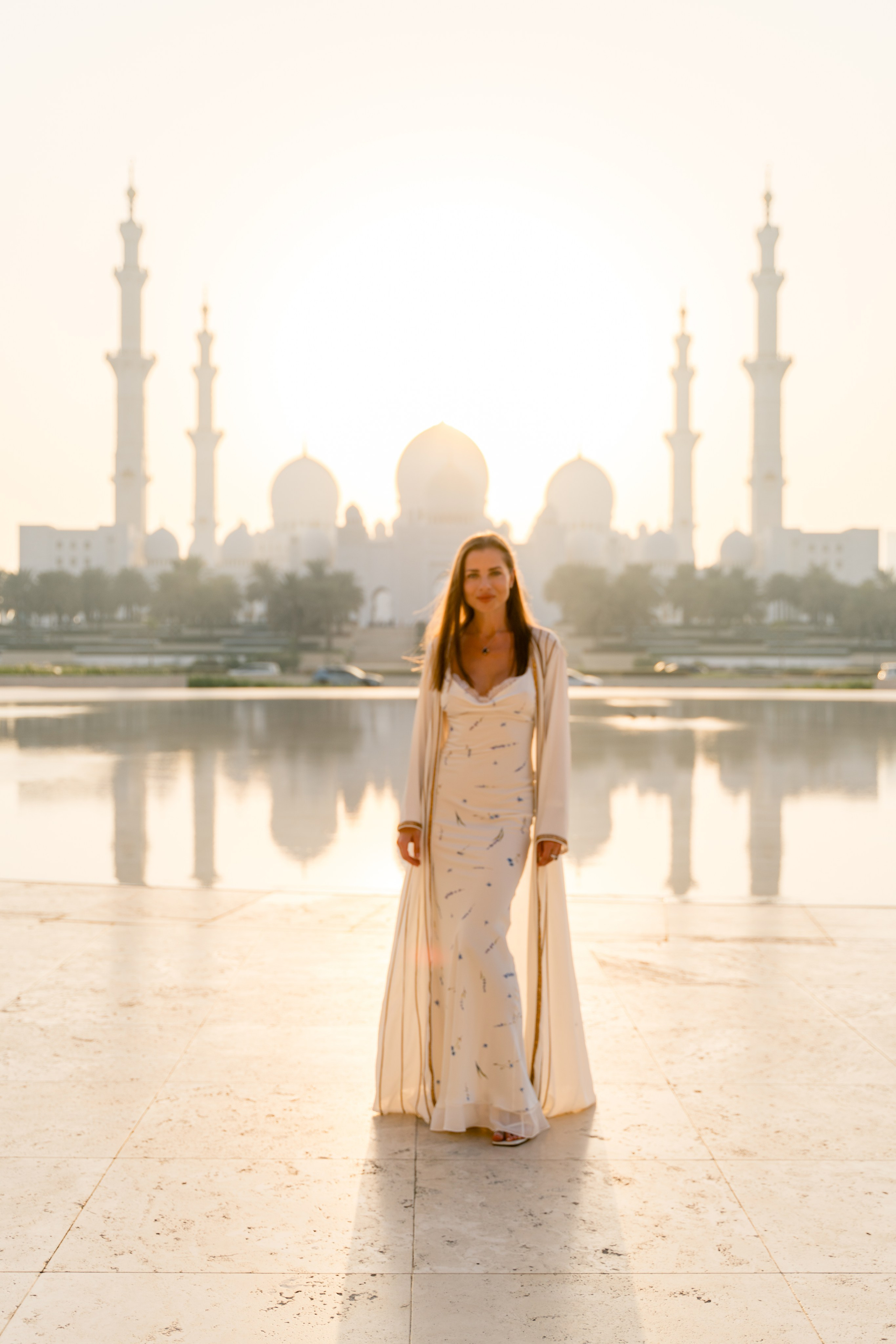 Индивидуальная фотосессия в мечети шейха Зайда | Абу-Даби. Фотограф в Абу Даби Марина