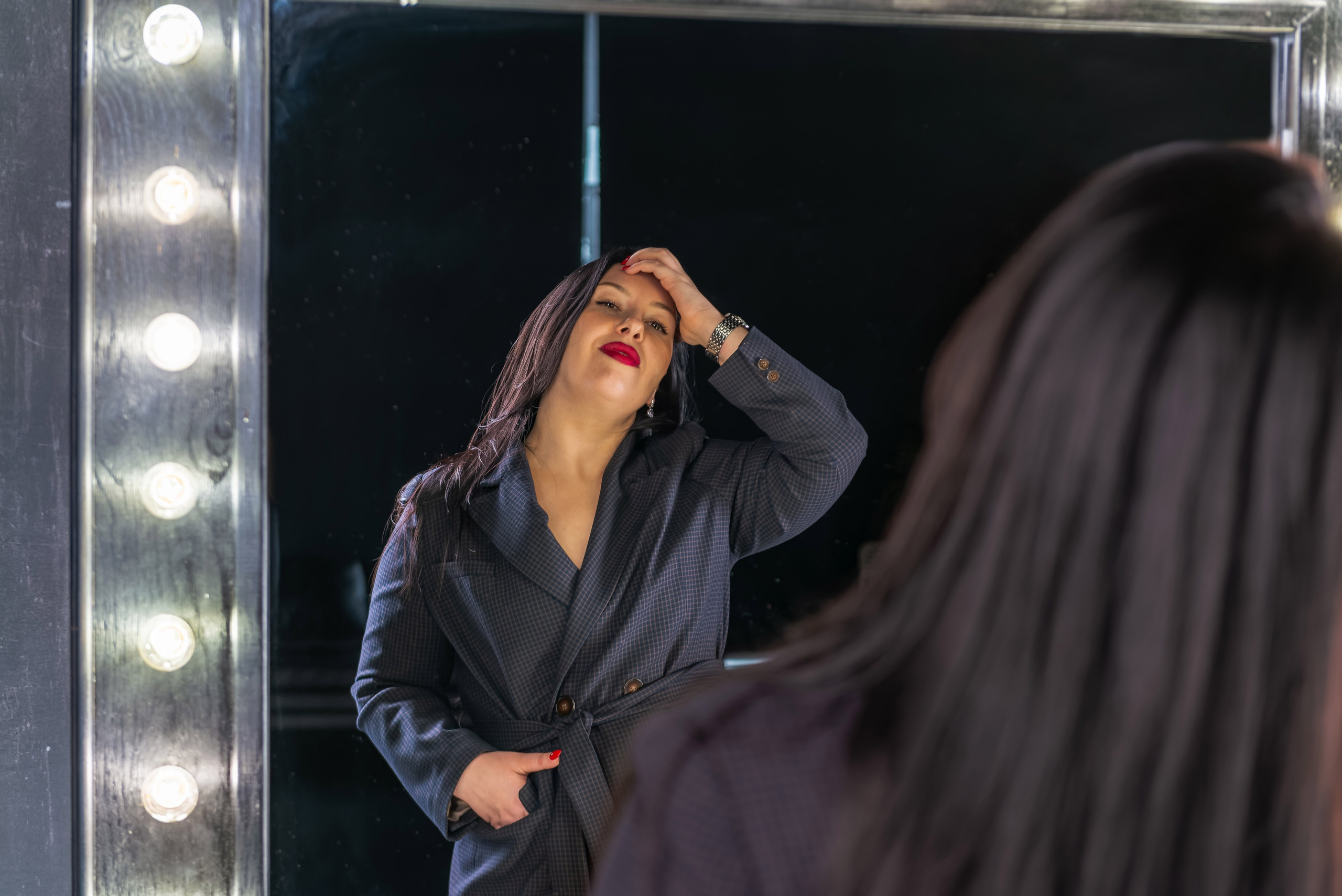 Individual women’s photo session in studio. FOTÓGRAFO MÉXICO QUINTANA ROO