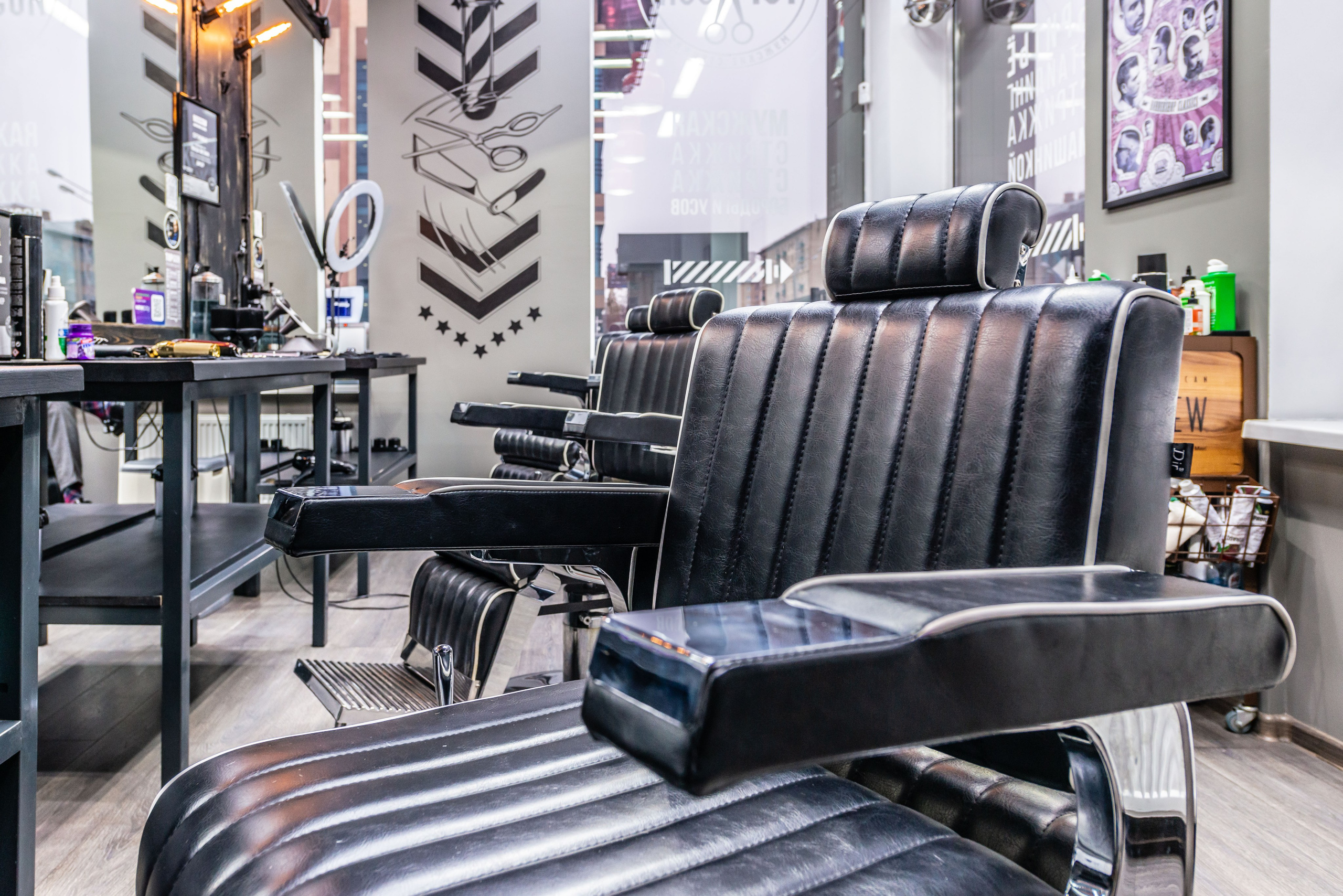 Съемка в барбершоп TopGun. PHOTOGRAPHER QUINTANA ROO