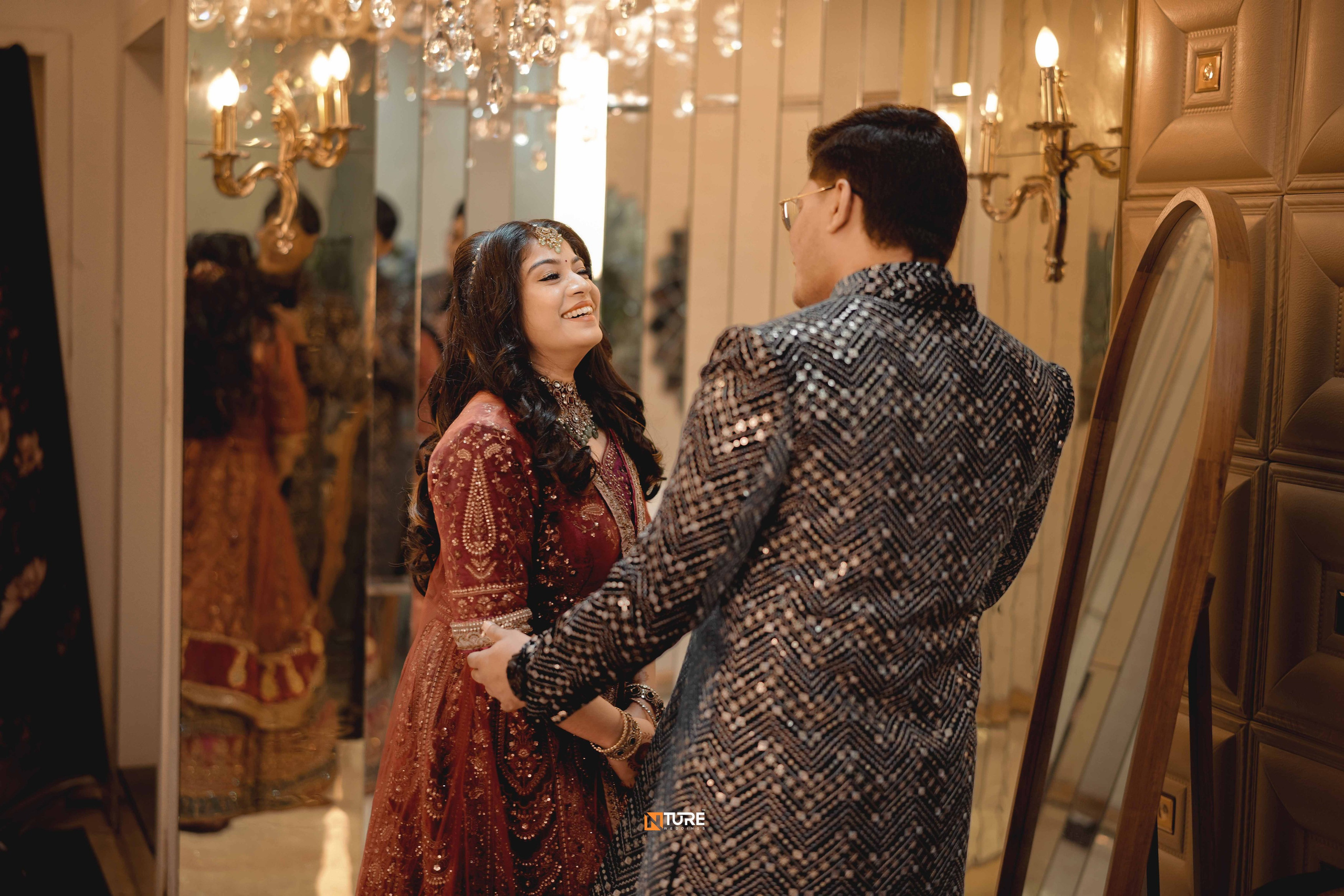 NAMITHA & MUGESH. NTURE WEDDING