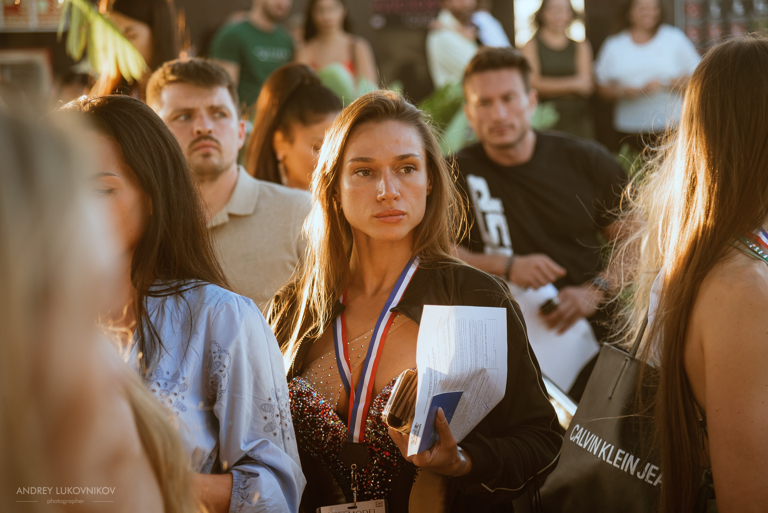 Photoshoot of the IFBB Miss Fit Model Europe 2024 registration in Torrevieja