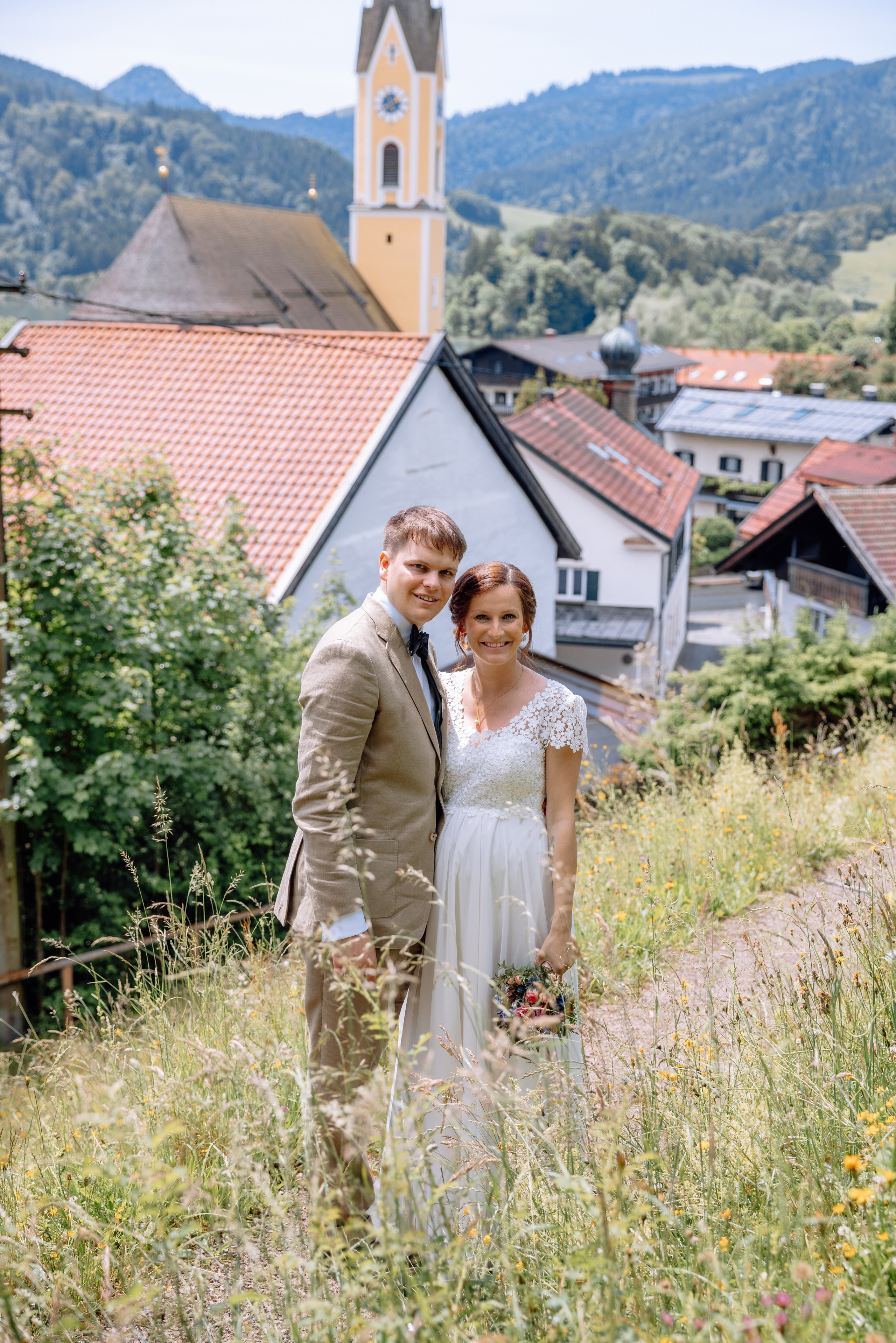 Traumhochzeit am Schliersee. Hochzeitsfotograf München Taufe Familienfotograf Tanja Mauke