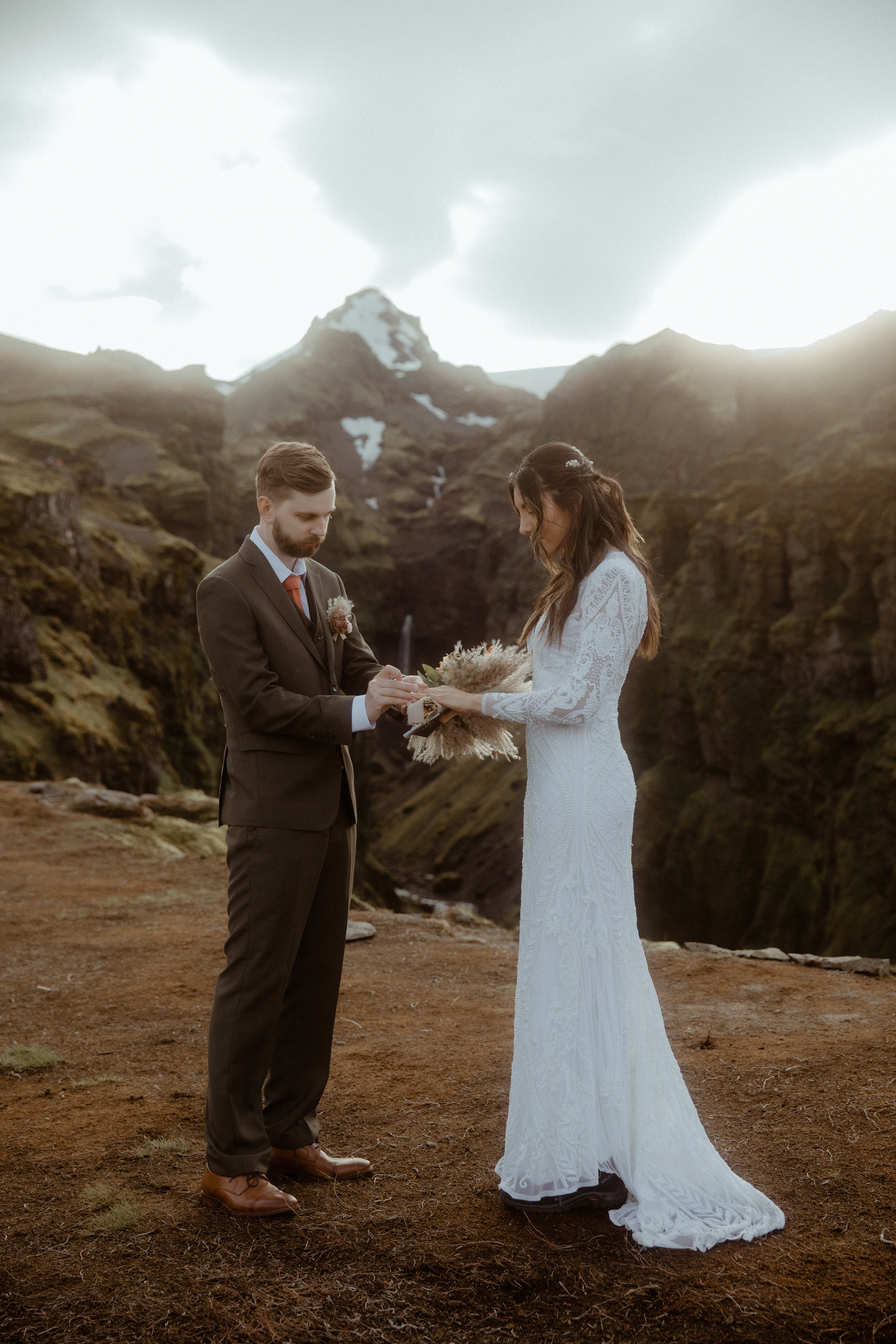 Wedding in Iceland. Iceland elopement photographer & videographer