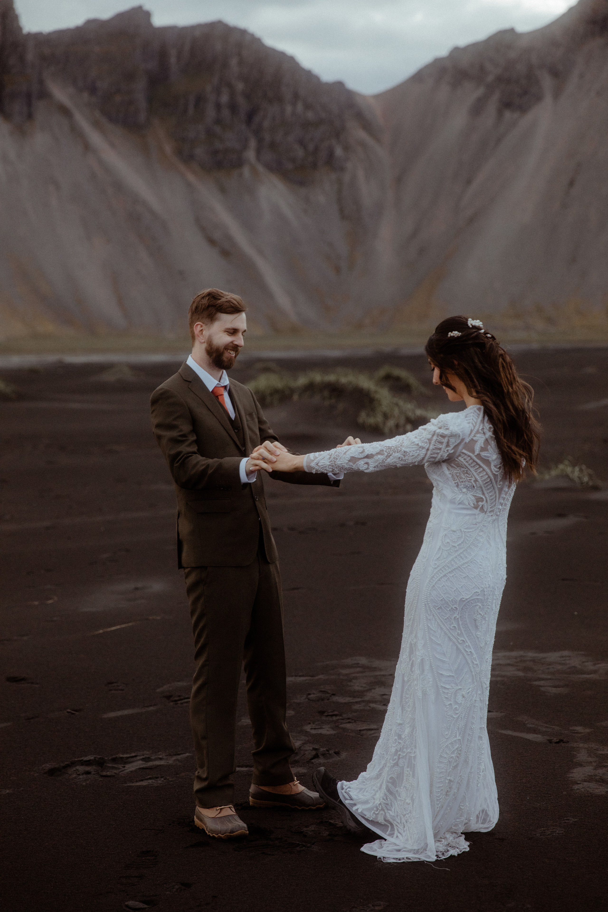 Wedding in Iceland. Iceland elopement photographer & videographer