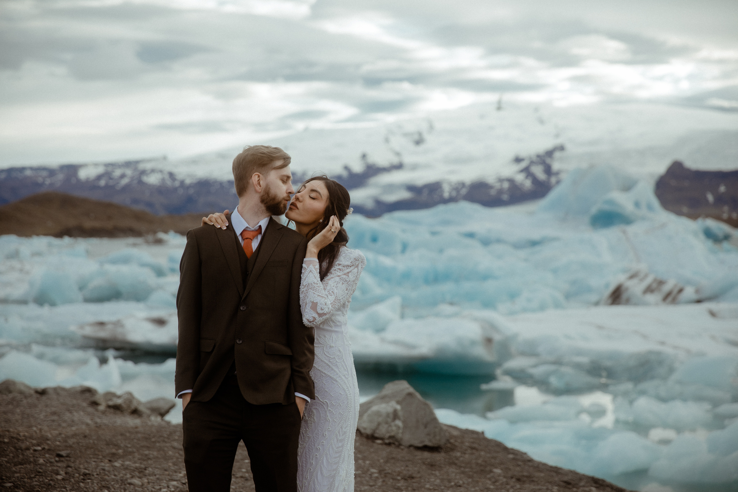 Wedding in Iceland. Iceland elopement photographer & videographer