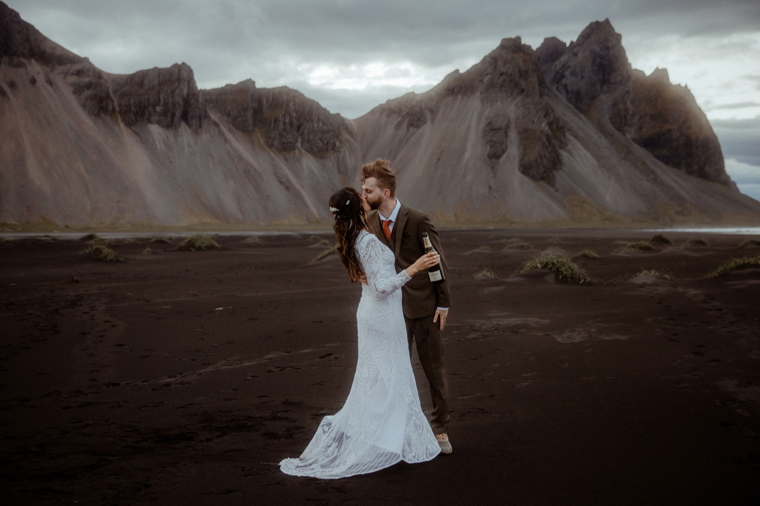 Wedding in Iceland. Iceland elopement photographer & videographer