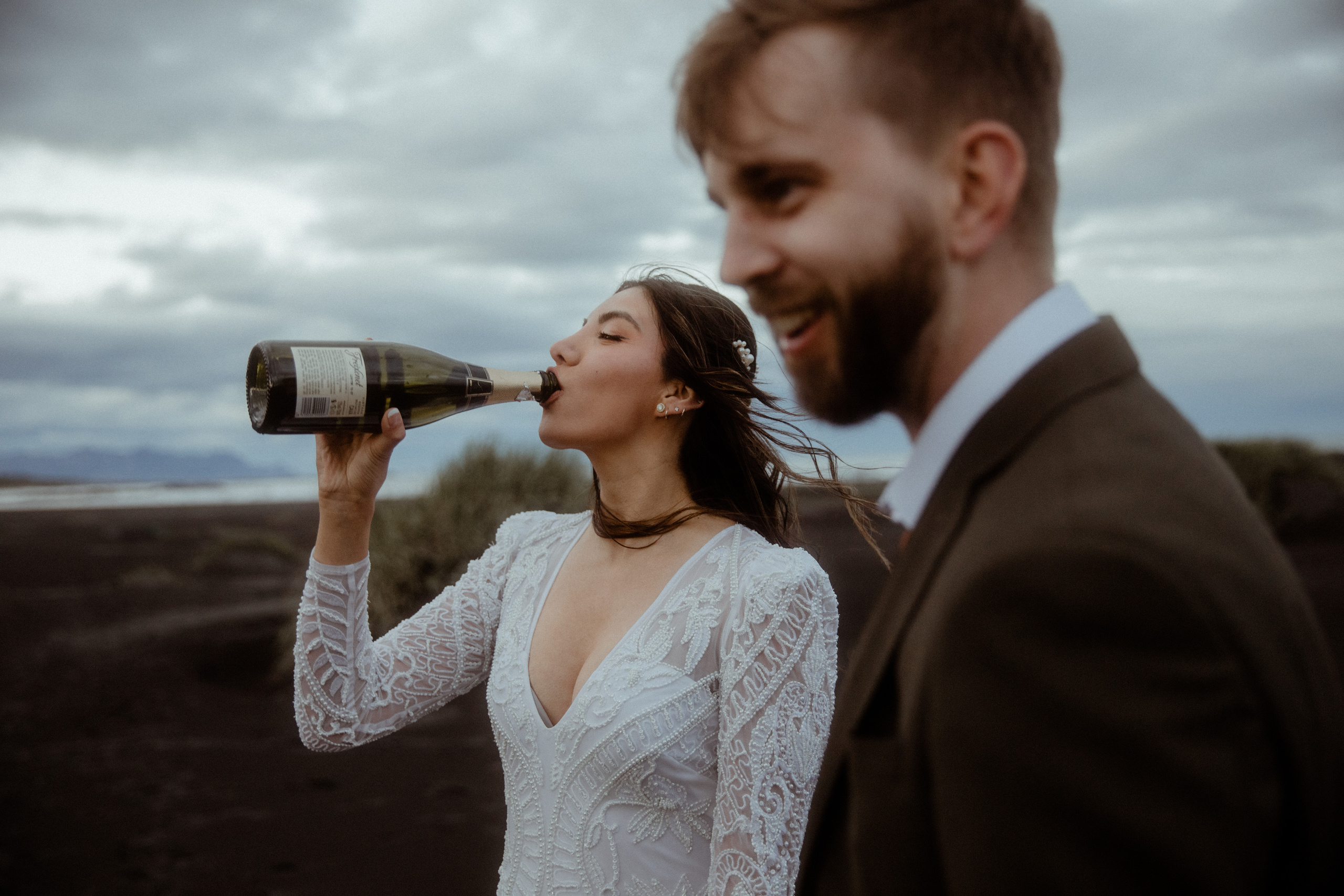 Wedding in Iceland. Iceland elopement photographer & videographer