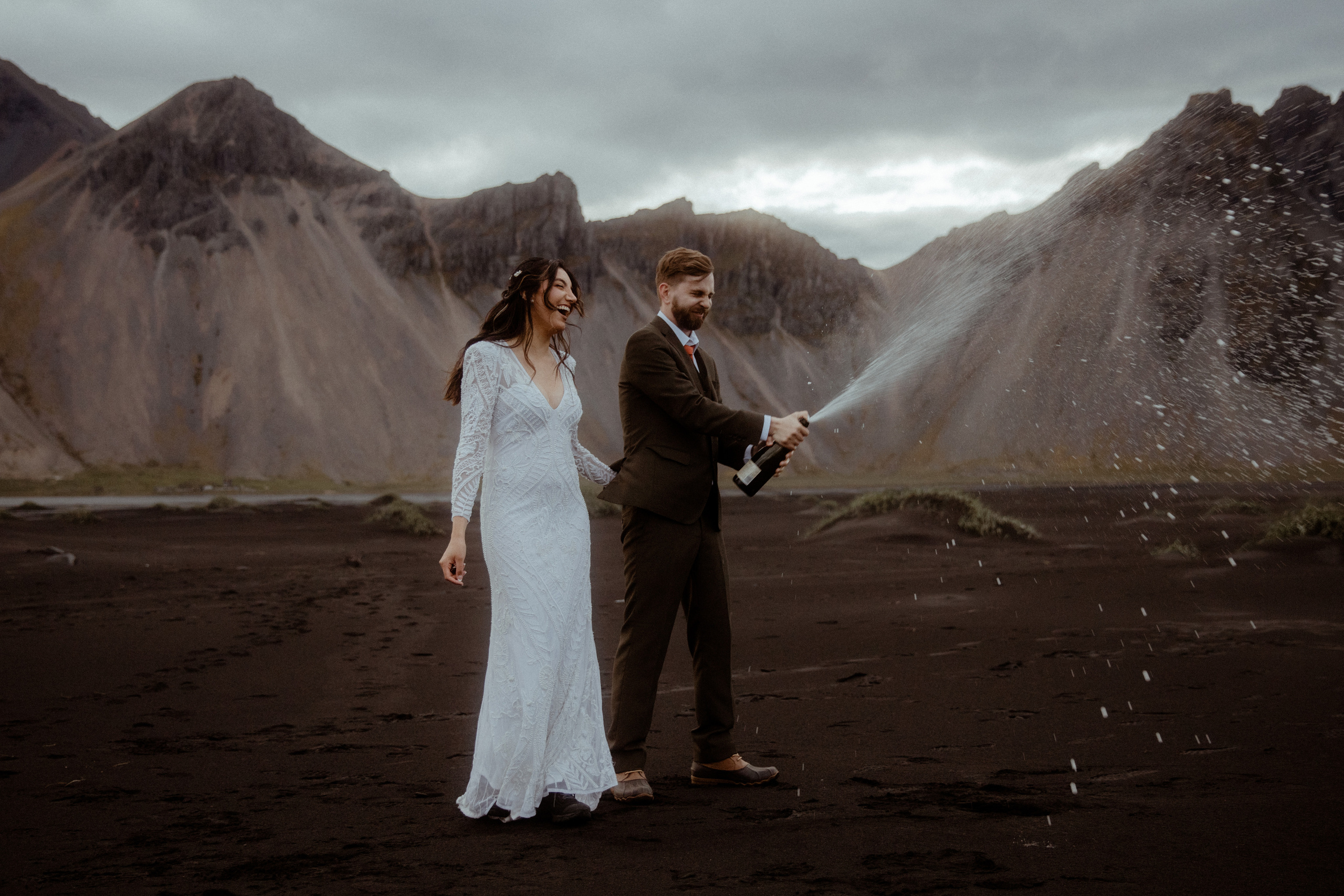 Wedding in Iceland. Iceland elopement photographer & videographer