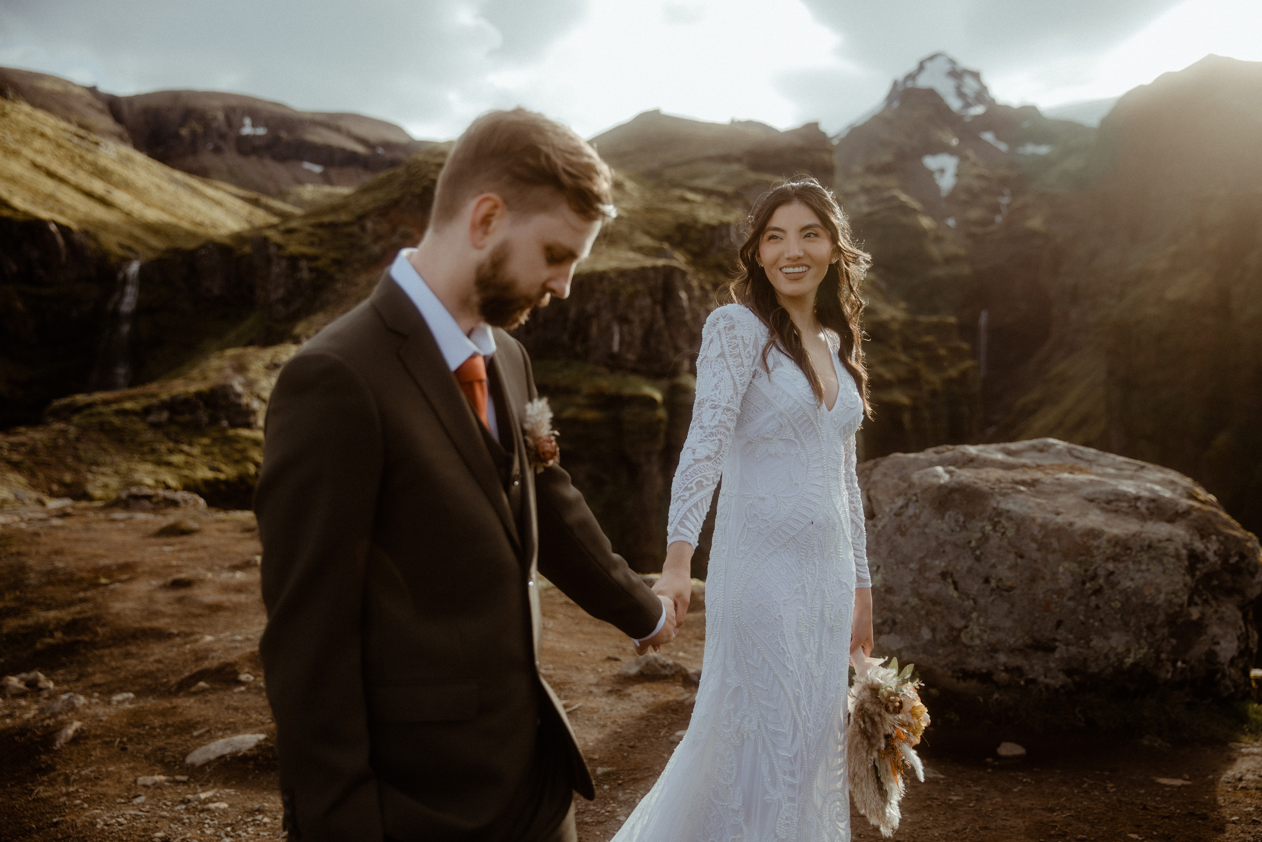 Wedding in Iceland. Iceland elopement photographer & videographer