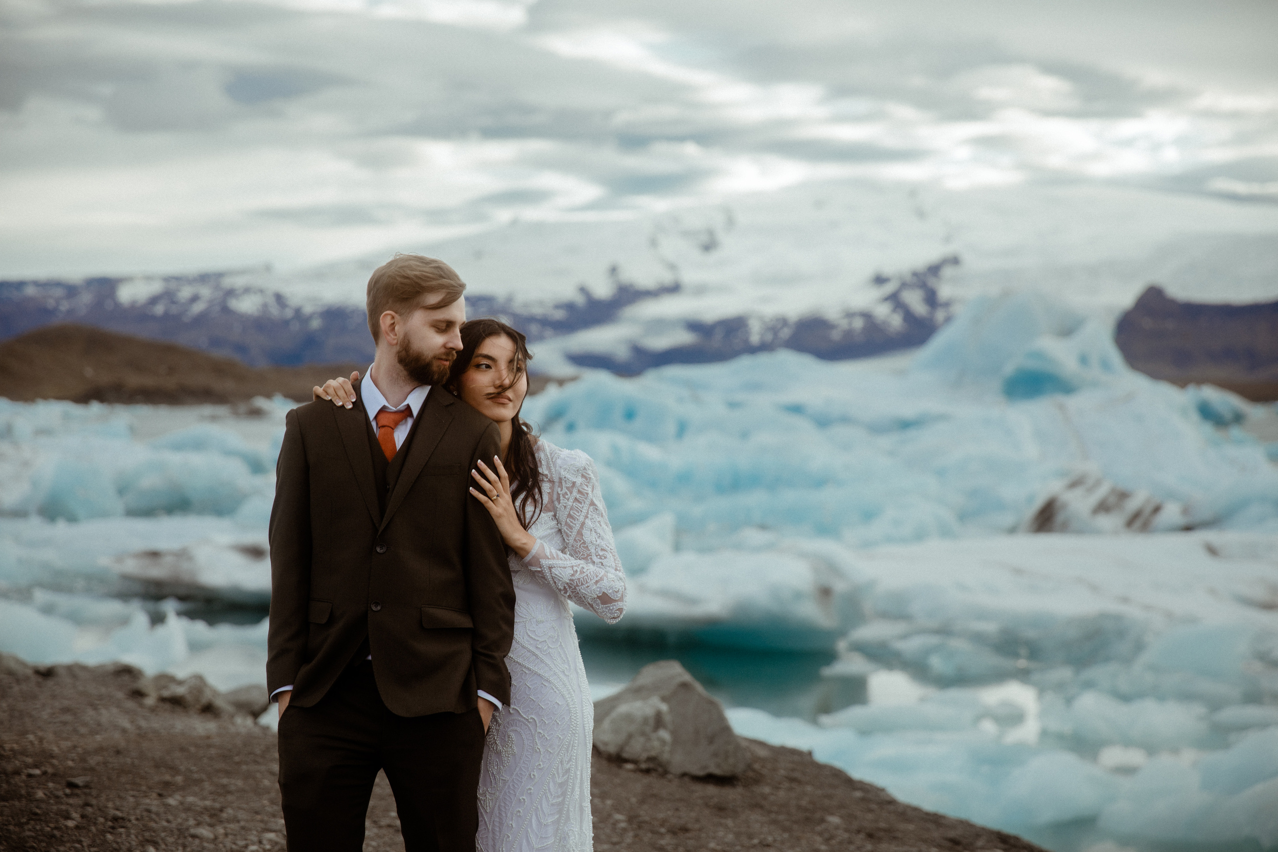 Wedding in Iceland. Iceland elopement photographer & videographer