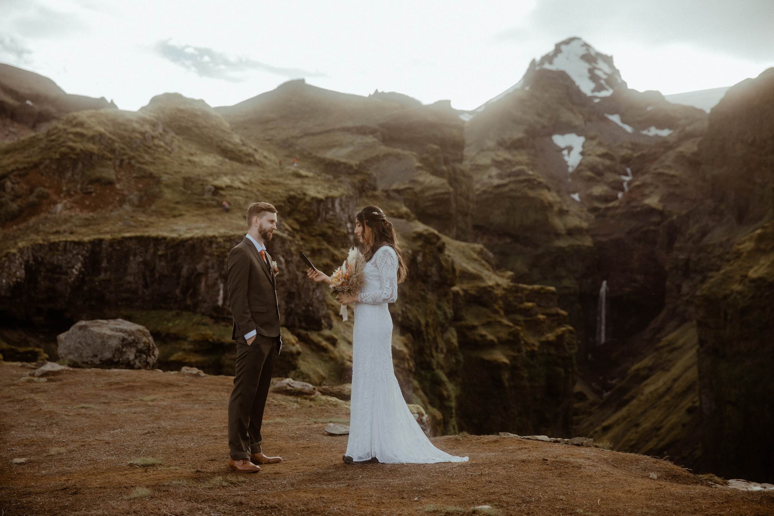 Wedding in Iceland. Iceland elopement photographer & videographer
